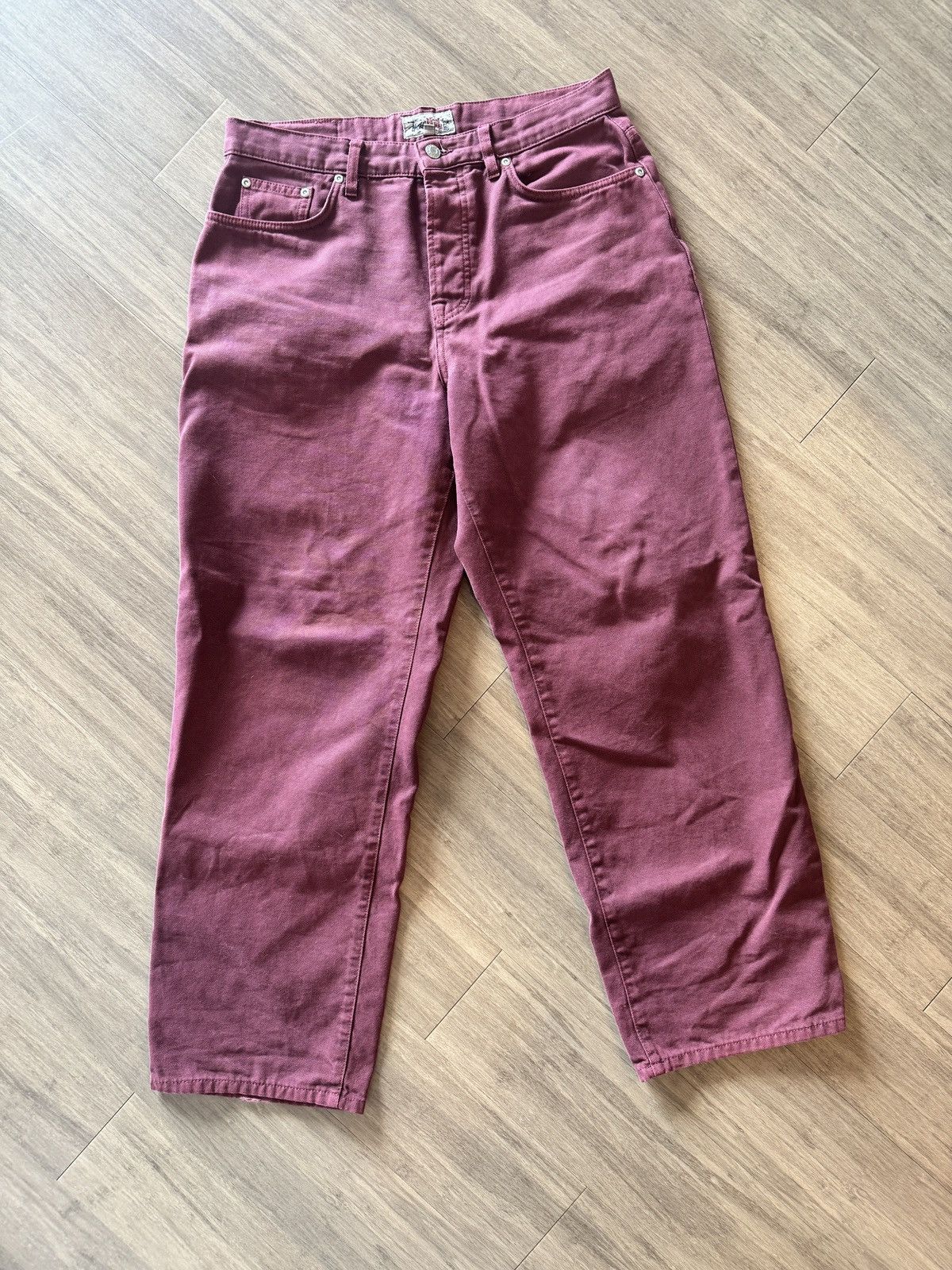 Stussy STUSSY STRIPE BIG OL' JEANS | Grailed