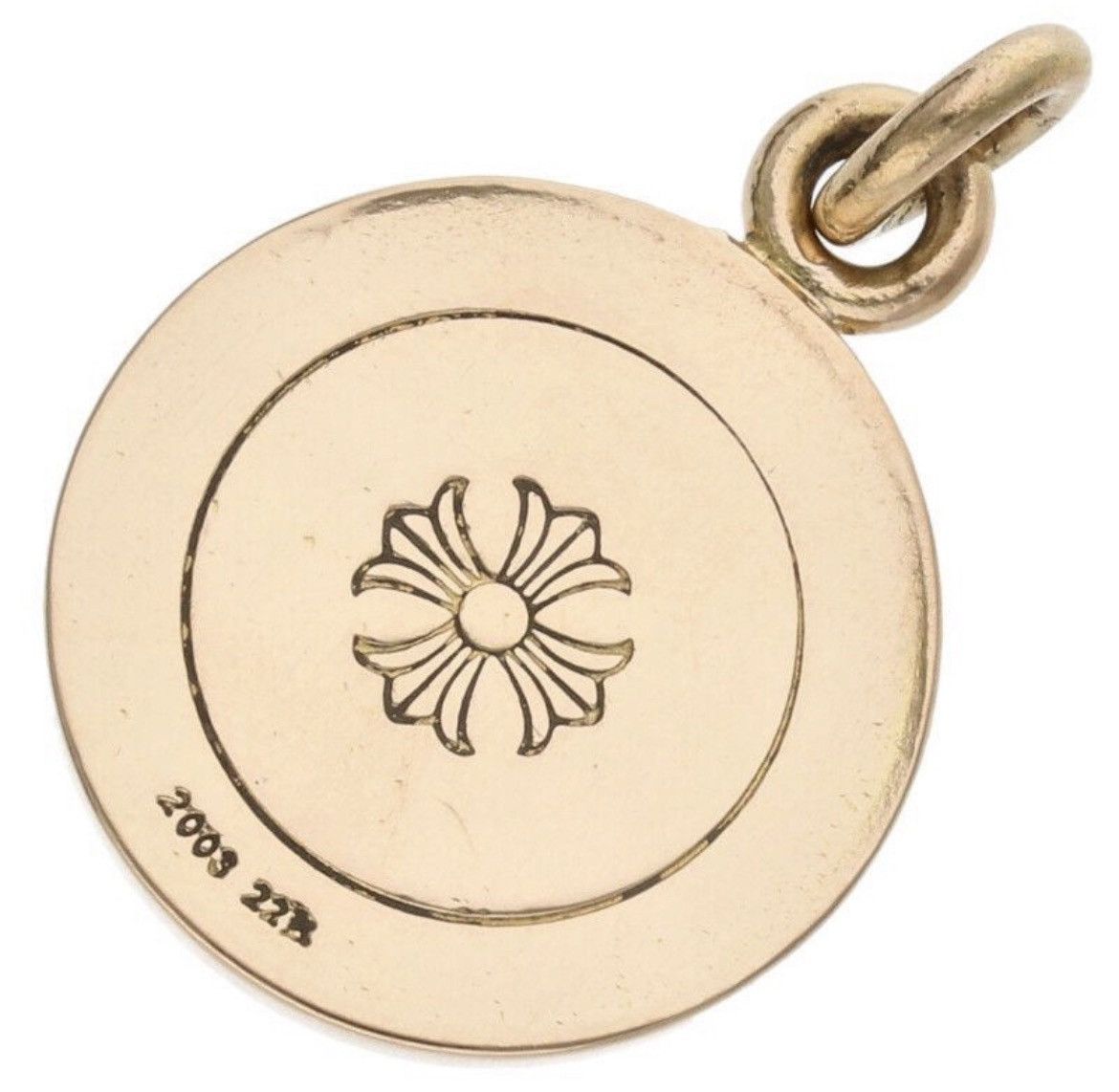 Chrome Hearts Chrome Hearts 22K Gold Angel Medal Charm Necklace Size ONE SIZE - 2 Thumbnail