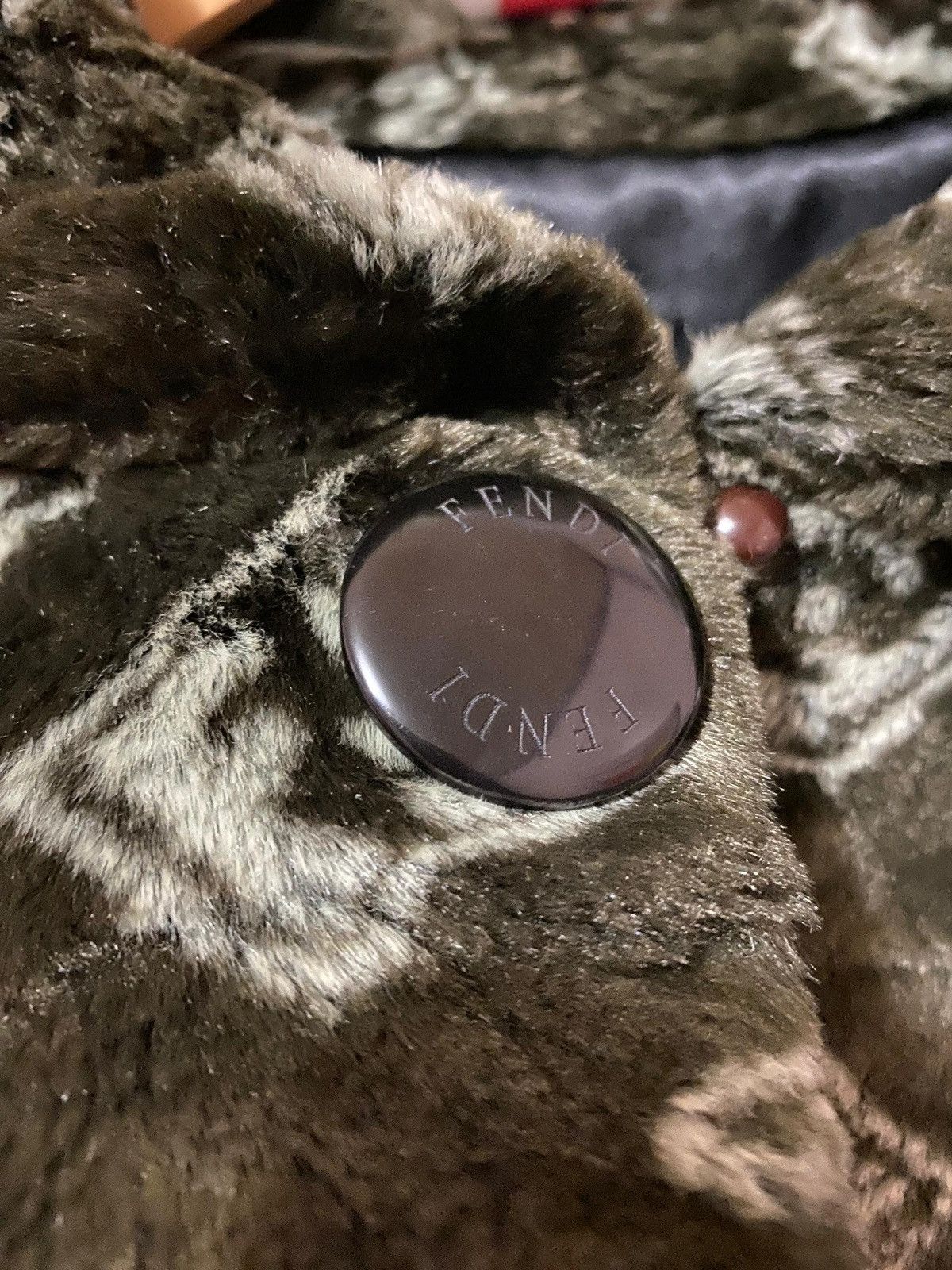 Designer × Fendi × Vintage Fendi 1990s Faux-fur Jacket Size US L / EU 52-54 / 3 - 4 Thumbnail