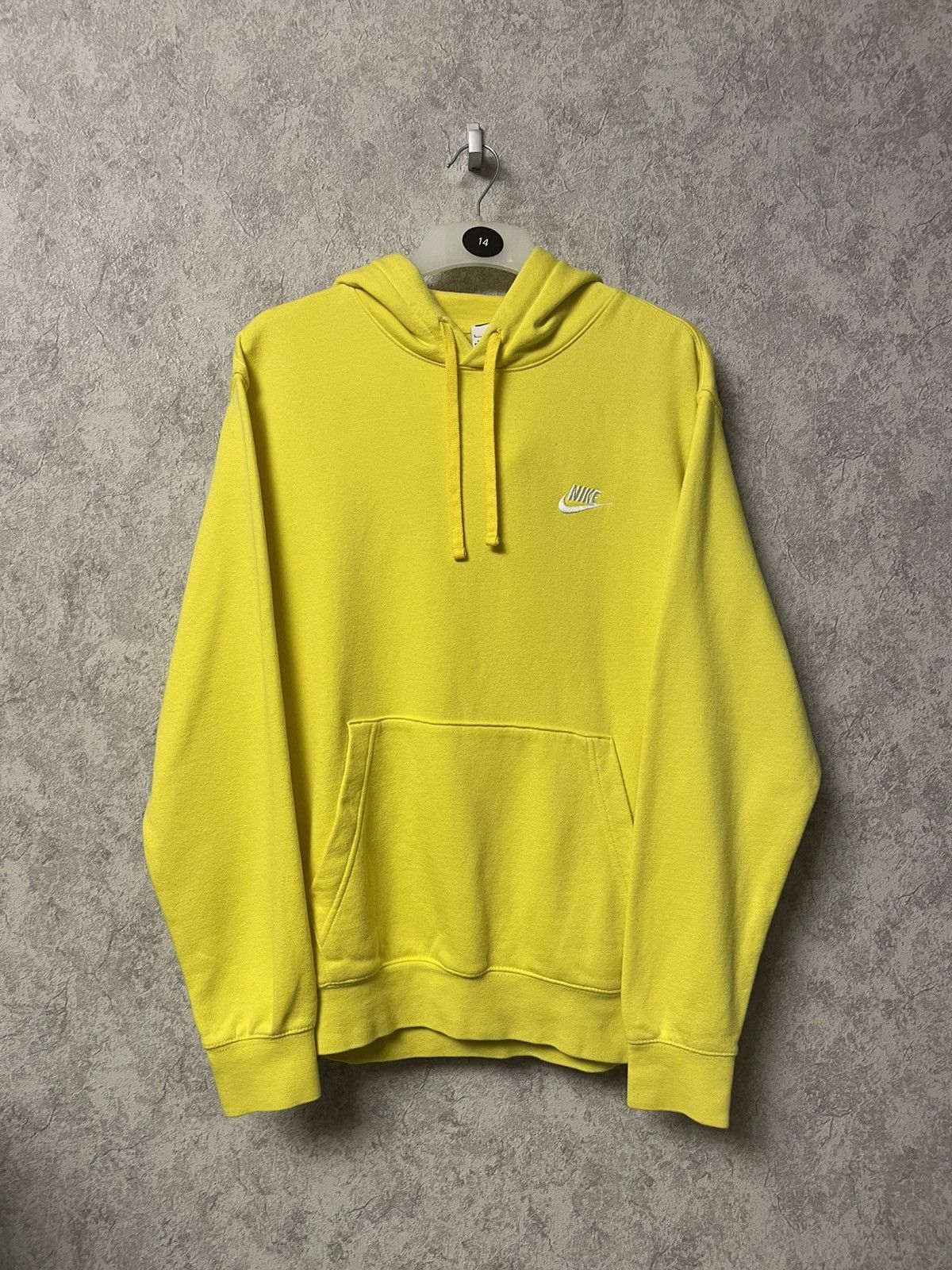 Nike Nike Basic Yellow Hoodie Streetwear Y2K Size US L / EU 52-54 / 3 - 1 Thumbnail
