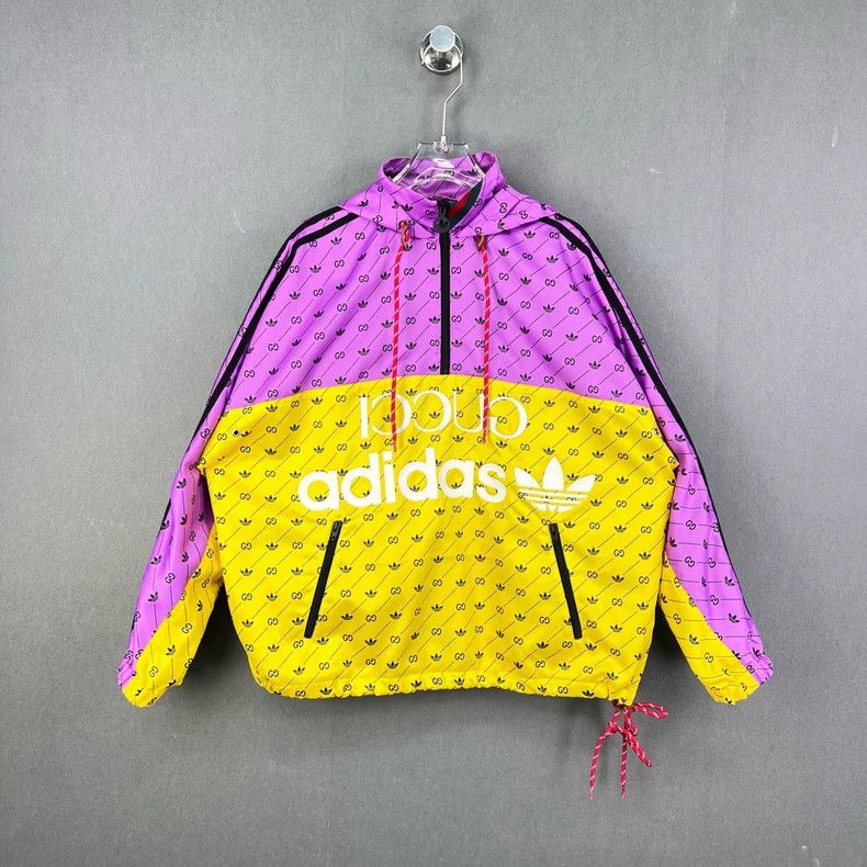 Gucci Gucci Adidas Colorful Pilot Jacket Size US M / EU 48-50 / 2 - 1 Thumbnail