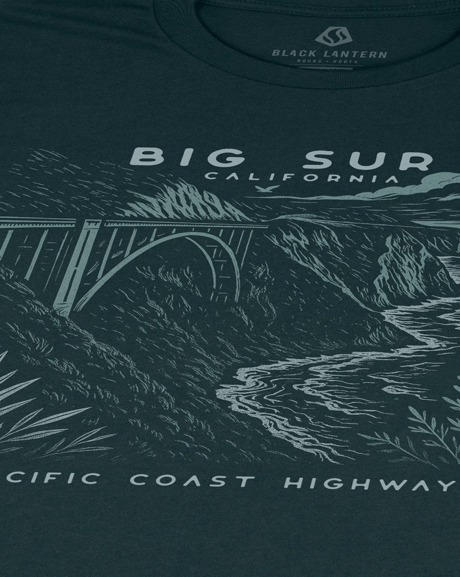 Designer × Vintage Men's Big Sur California T-Shirt Size US L / EU 52-54 / 3 - 3 Thumbnail