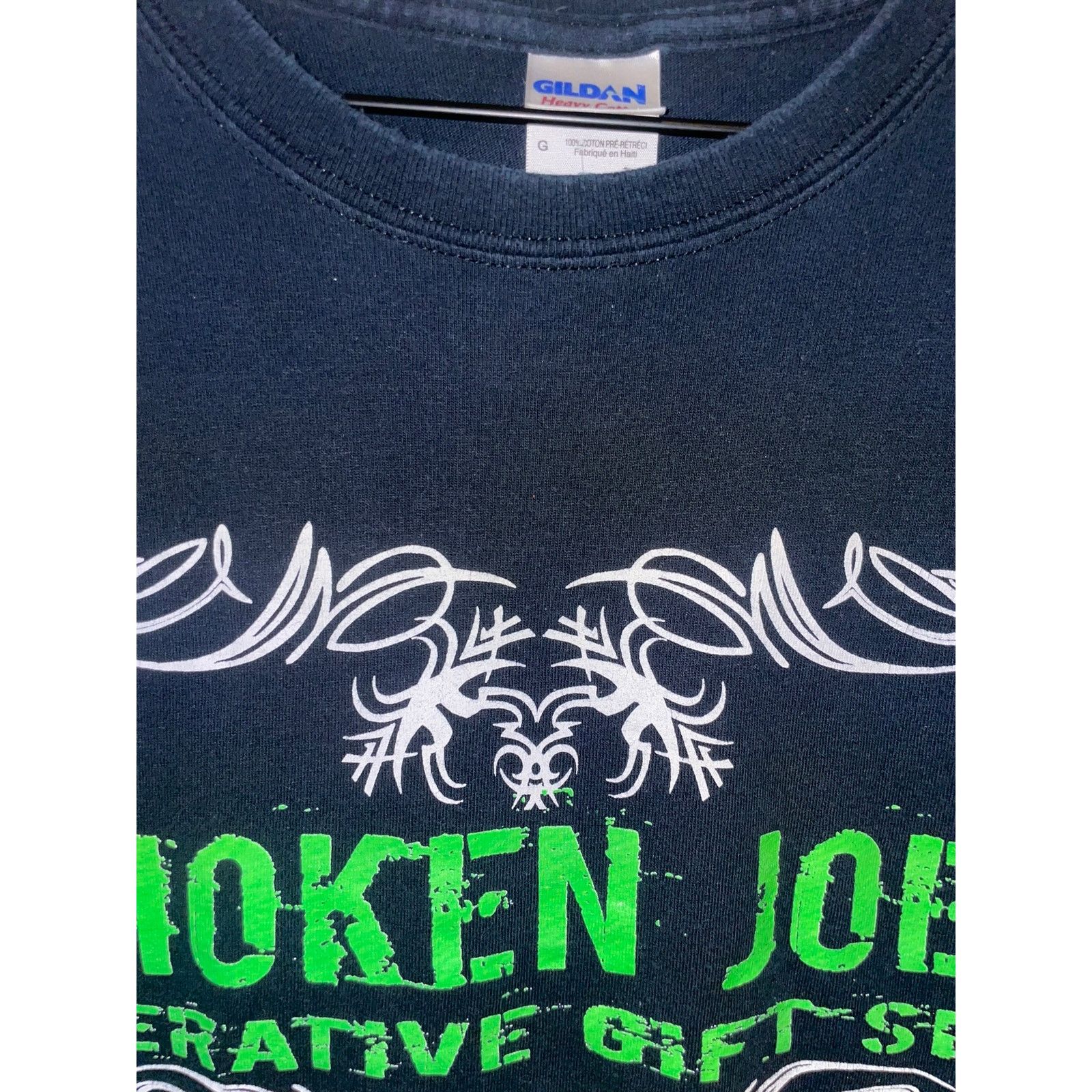 Gildan Vintage Smoke Shirt Smoken Joe's Alterative Weed Graphic Tee Size US L / EU 52-54 / 3 - 4 Thumbnail