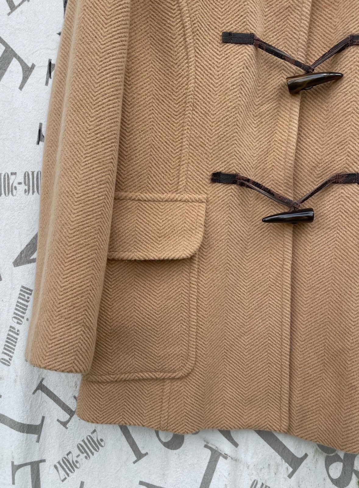 Japanese Brand 🔥YOHJI YAMAMOTO INED x ANGORA WOOL DUFFLE HOODIE JACKET Size M / US 6-8 / IT 42-44 - 6 Thumbnail