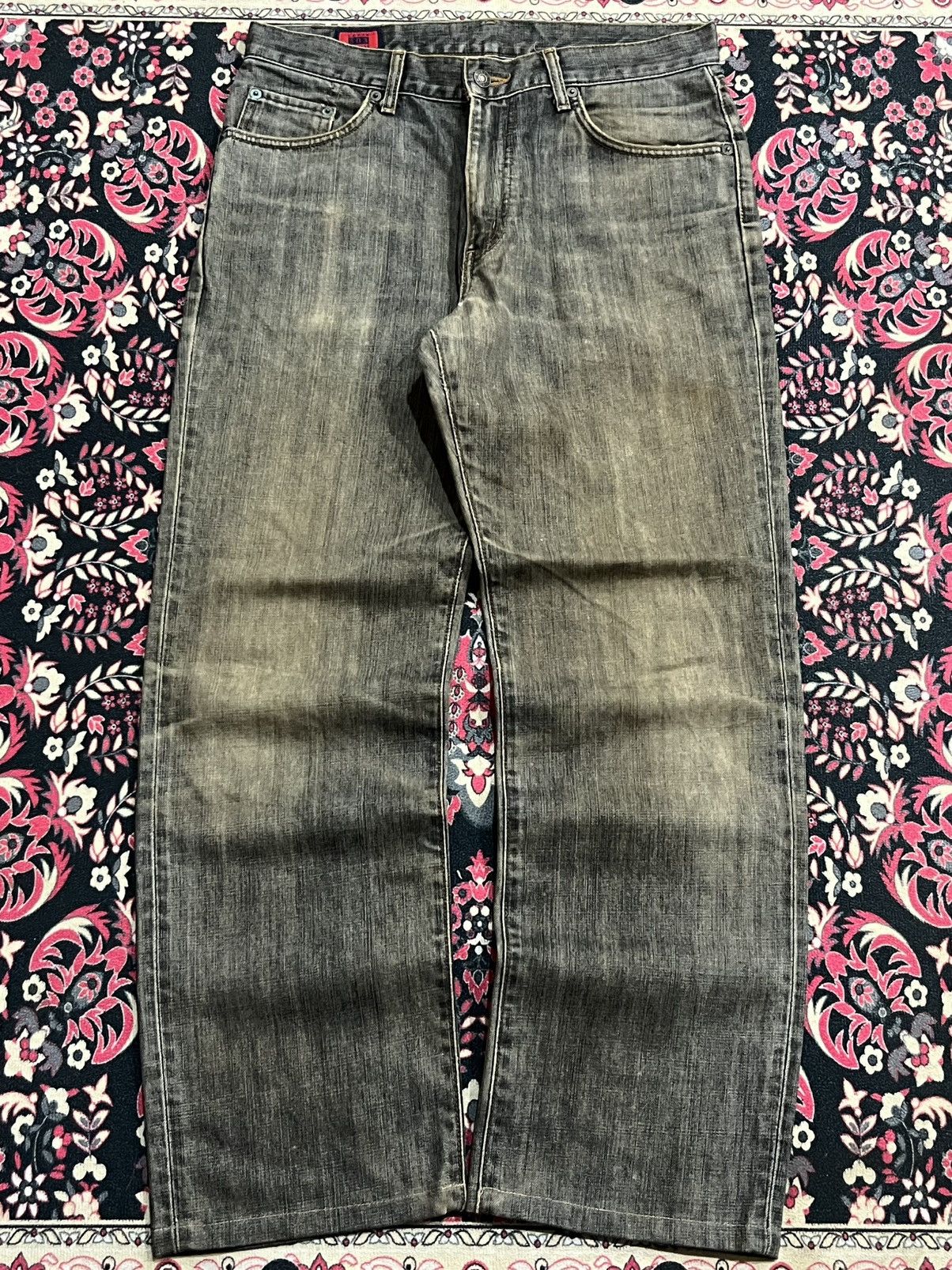 Edwin Vintage Edwin 503 Rusty Washed Straight Leg Jeans Size US 32 / EU 48 - 1 Thumbnail