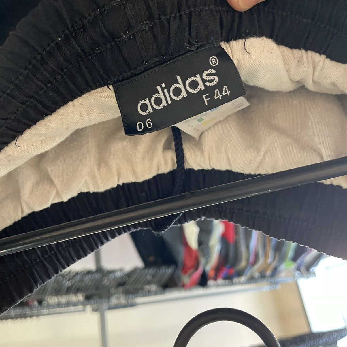 Adidas × Vintage 90s adidas short black Olympic shorts retro Germany Yugoslav Size US 28 / EU 44 - 3 Thumbnail