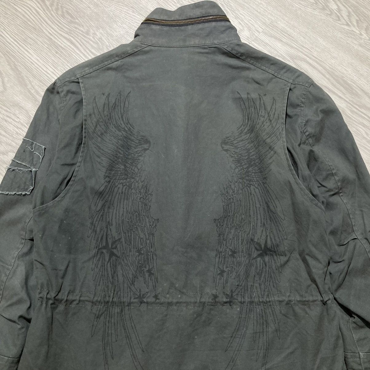 Japanese Brand 2000s Codes Combine Poem Parka Military Jacket Green Punk Size US M / EU 48-50 / 2 - 17 Thumbnail