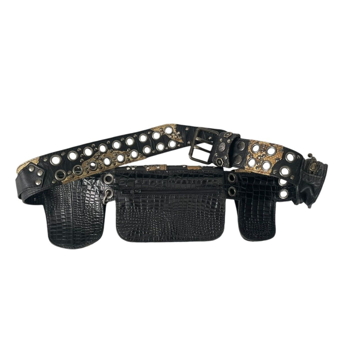 KMRii Kmrii snakeskin gem belt Size ONE SIZE - 5 Thumbnail