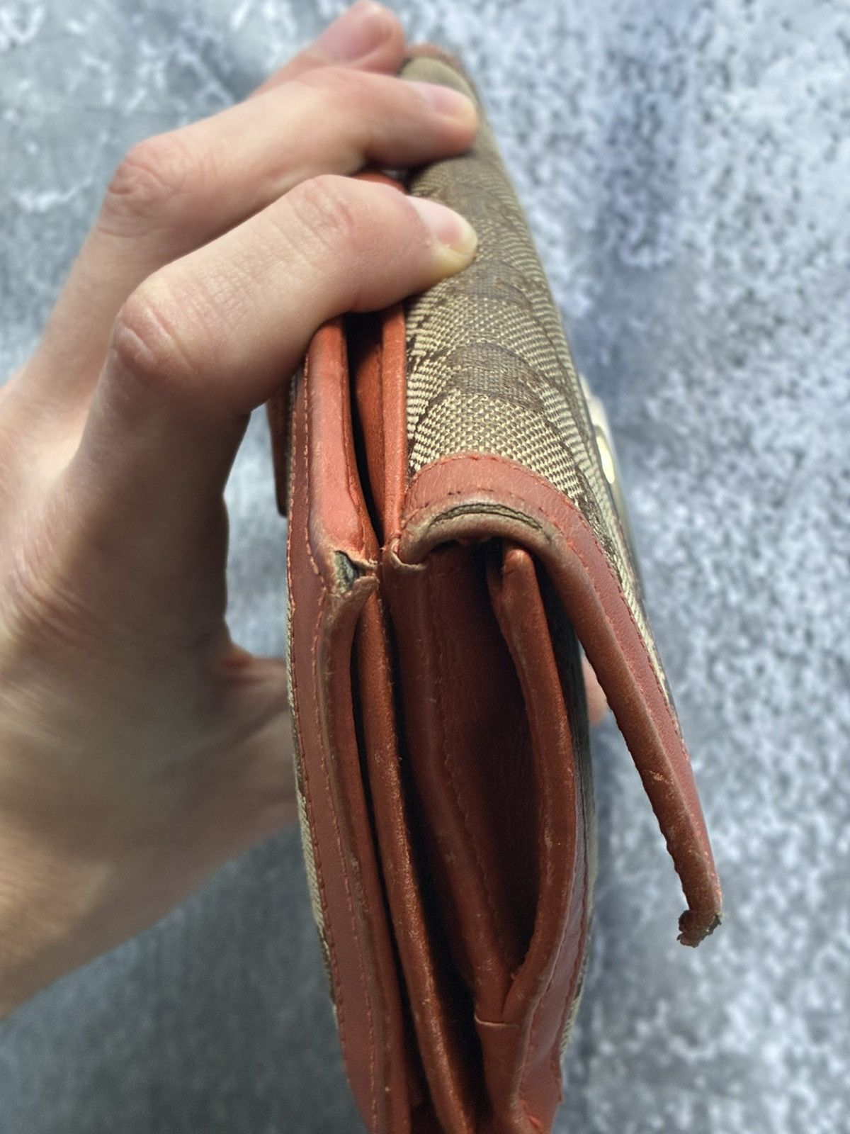 Gucci Vintage Gucci Interlocking G Wallet Size ONE SIZE - 13 Thumbnail