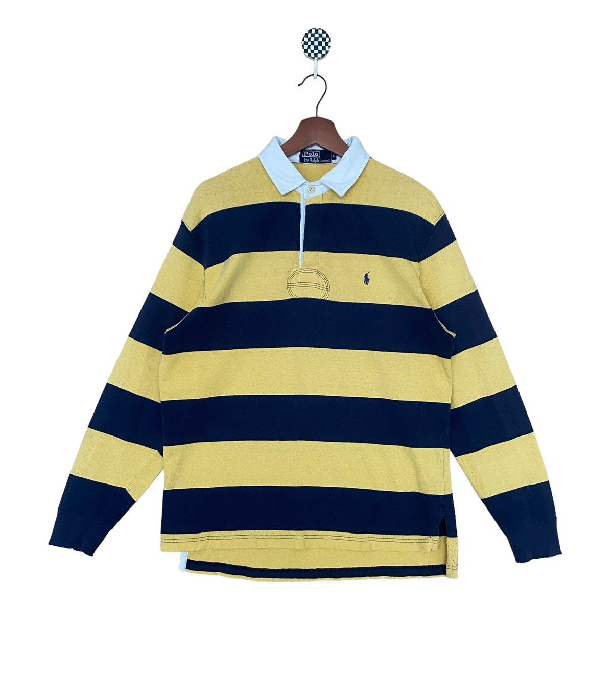 Polo Ralph Lauren Vintage Brand Polo Ralph Lauren Rugby T-shirt 1990s Size US L / EU 52-54 / 3 - 1 Thumbnail