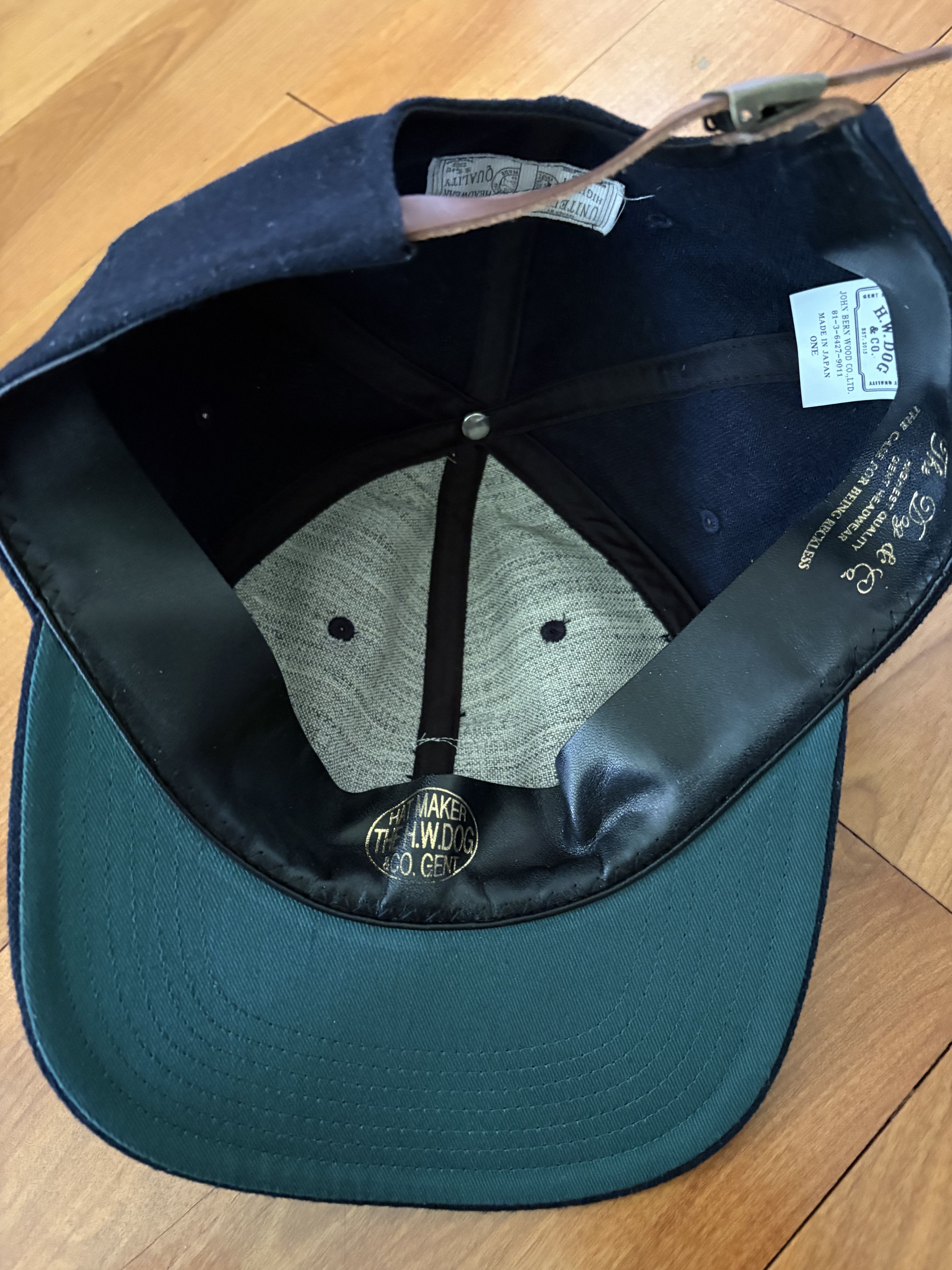 THE H.W.DOG&CO. Baseball Cap - Navy Size ONE SIZE - 4 Thumbnail