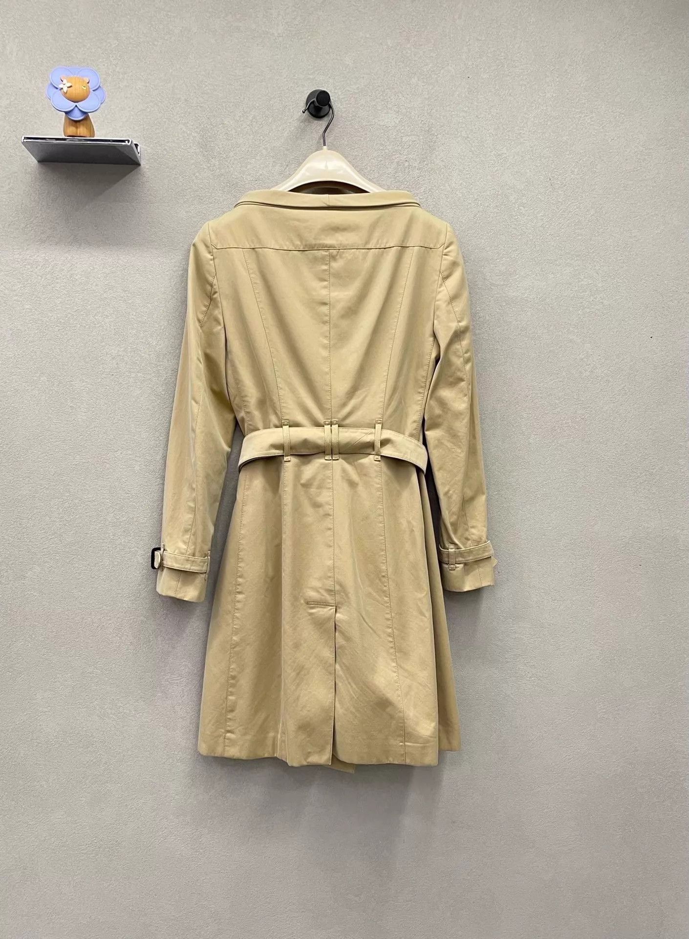 Burberry Burberry Classic Beige Belted Trench Coat 38 Unique Collar Size XS / US 0-2 / IT 36-38 - 2 Thumbnail