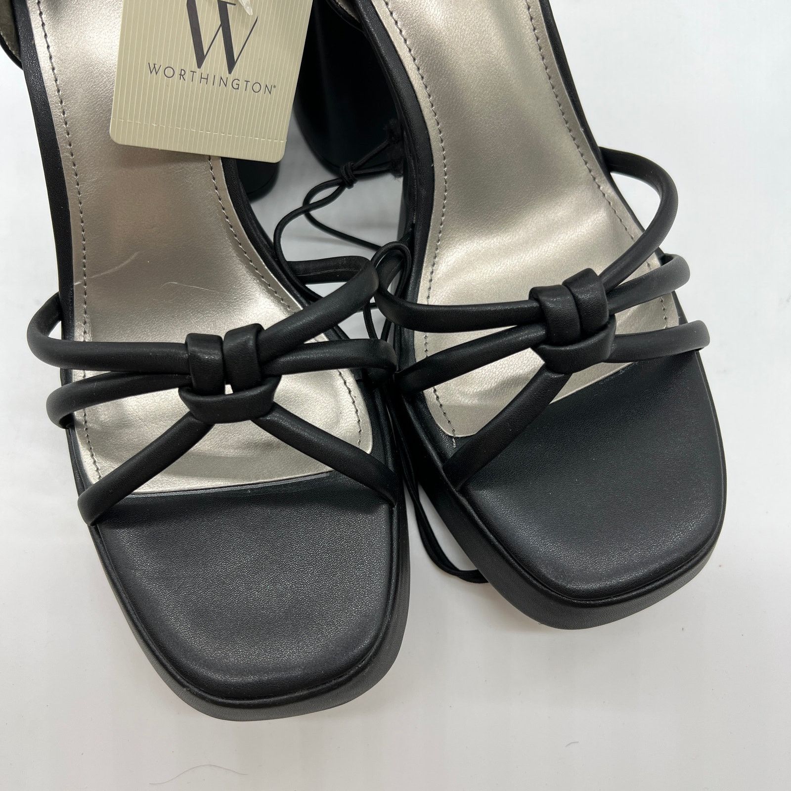 Other Worthington Womens Ellsworth Heeled Sandals Black Size US 9 / IT 39 - 10 Thumbnail
