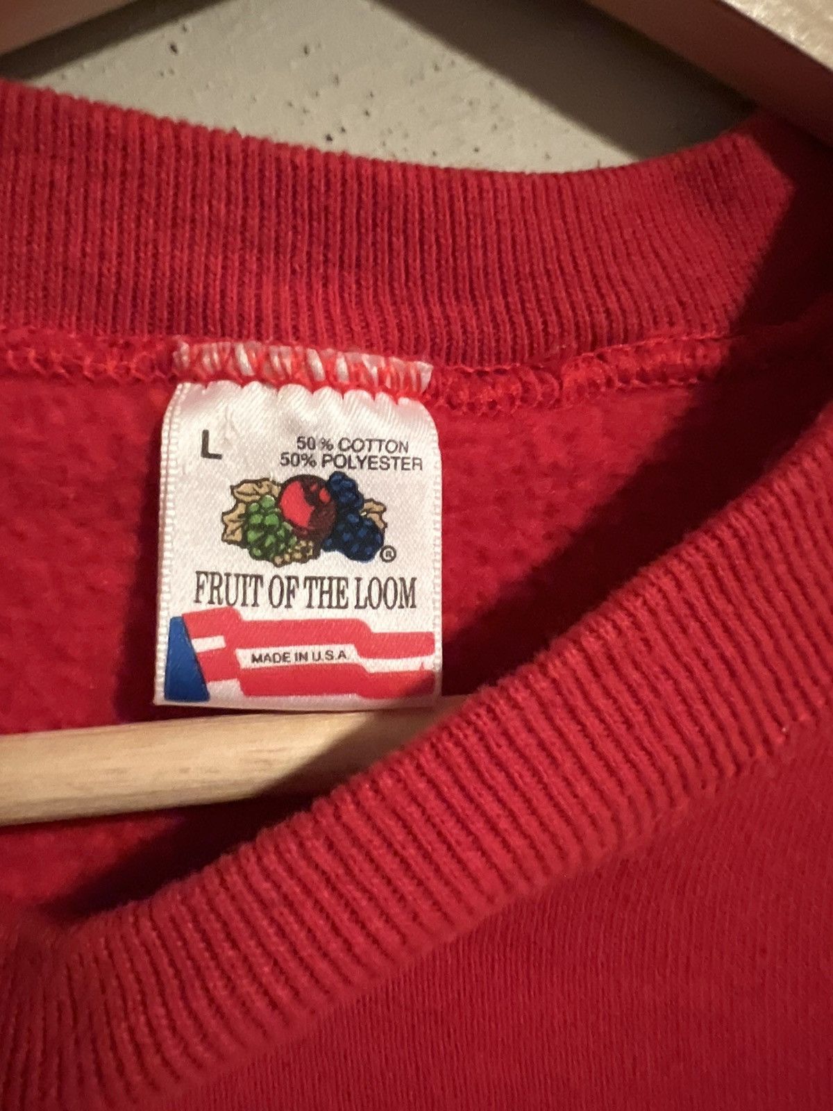 Fruit Of The Loom ‘Tis the Season’ Vintage Crewneck Size US L / EU 52-54 / 3 - 4 Thumbnail
