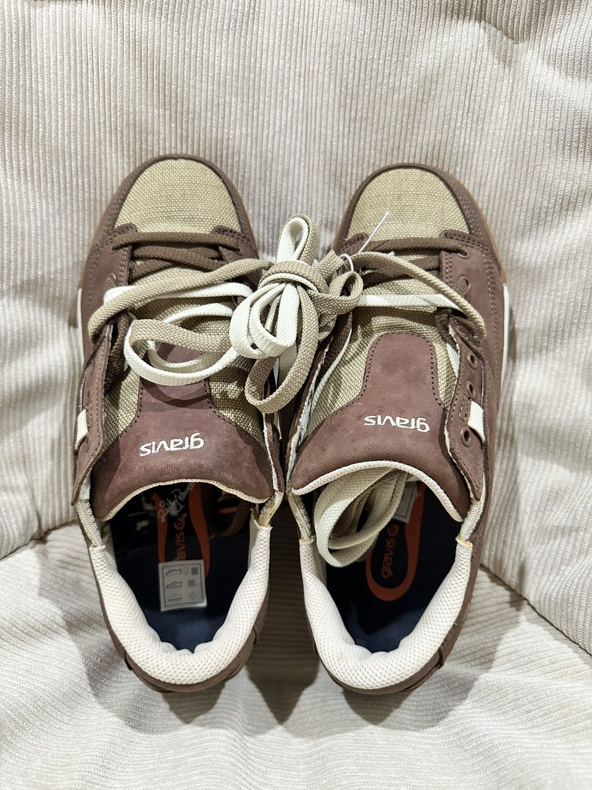 Gravis Ricky Powell x Gravis Tarmac Holiday Bison Sneaker Size US 9.5 / EU 42-43 - 1 Thumbnail