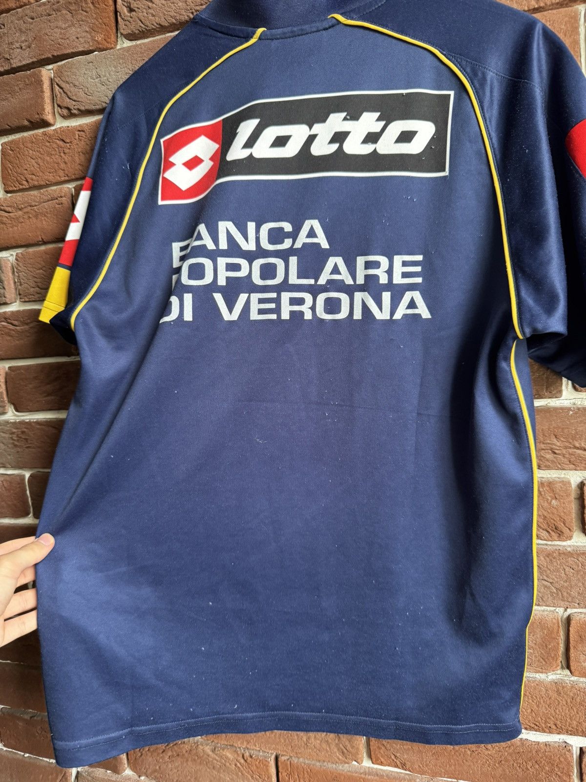 Vintage Lotto Chievo Verona vintage Italy soccer football jersey Size US S / EU 44-46 / 1 - 6 Thumbnail