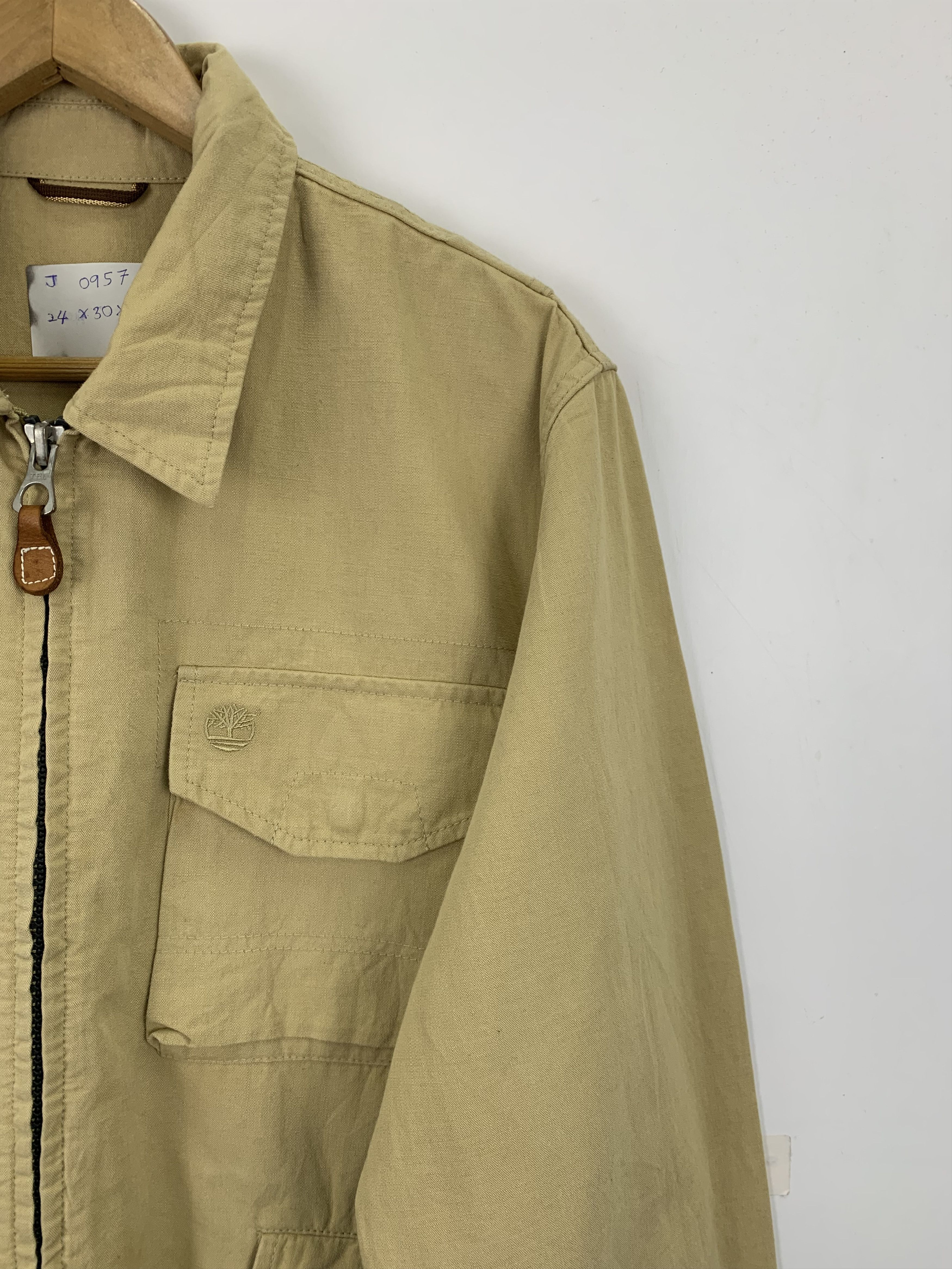 Timberland Vintage Timberland Zipper Denim Jacket J0957 Size US M / EU 48-50 / 2 - 6 Thumbnail