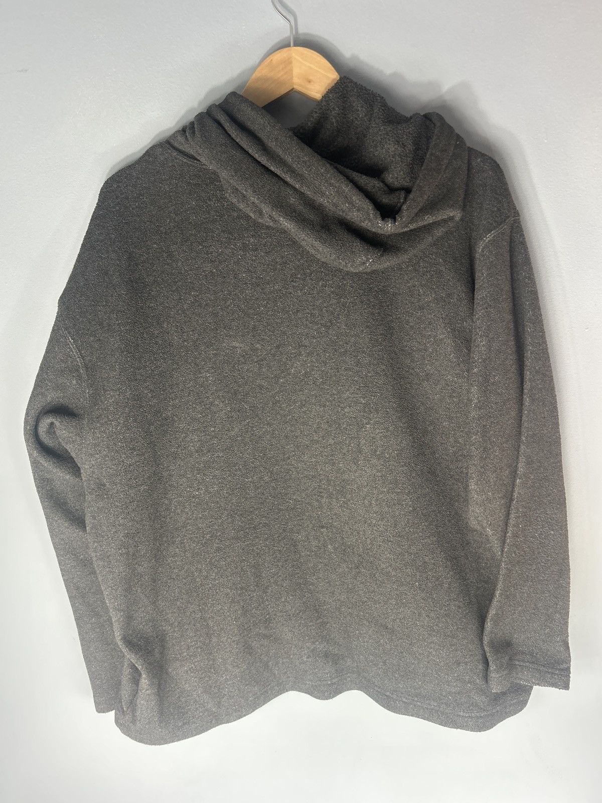 Nike Vintage 00s Nike Spell Out Fleece Pullover Hoodie Size US L / EU 52-54 / 3 - 5 Thumbnail
