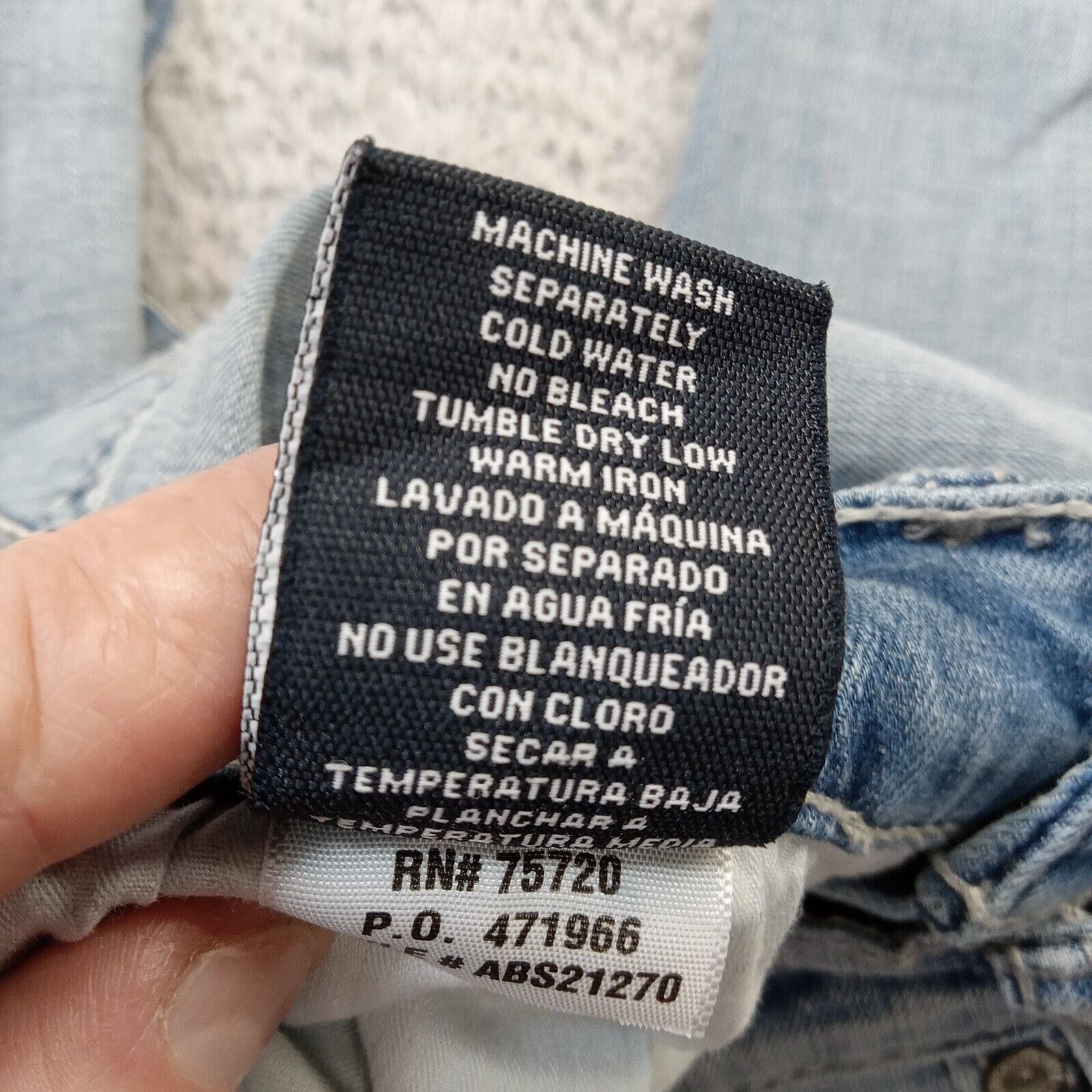 Other Buckle BKE Aiden Jeans 26 X 30 Women's Straight Leg Denim Size 26" / US 2 / IT 38 - 8 Thumbnail