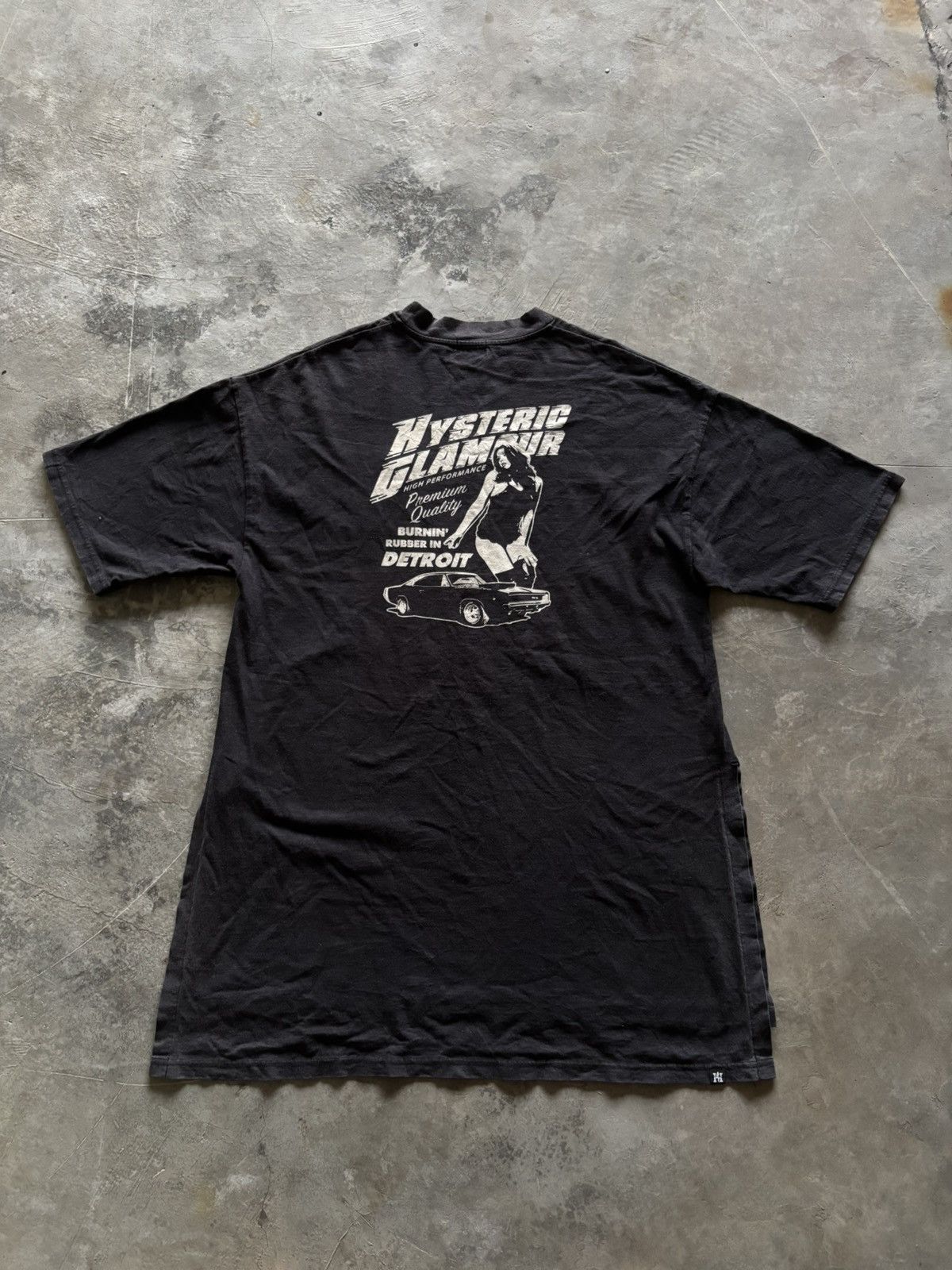 Hysteric Glamour HYSTERIC GLAMOUR pocket tee fade tee japanese tokyo harajuku Size US XL / EU 56 / 4 - 2 Thumbnail