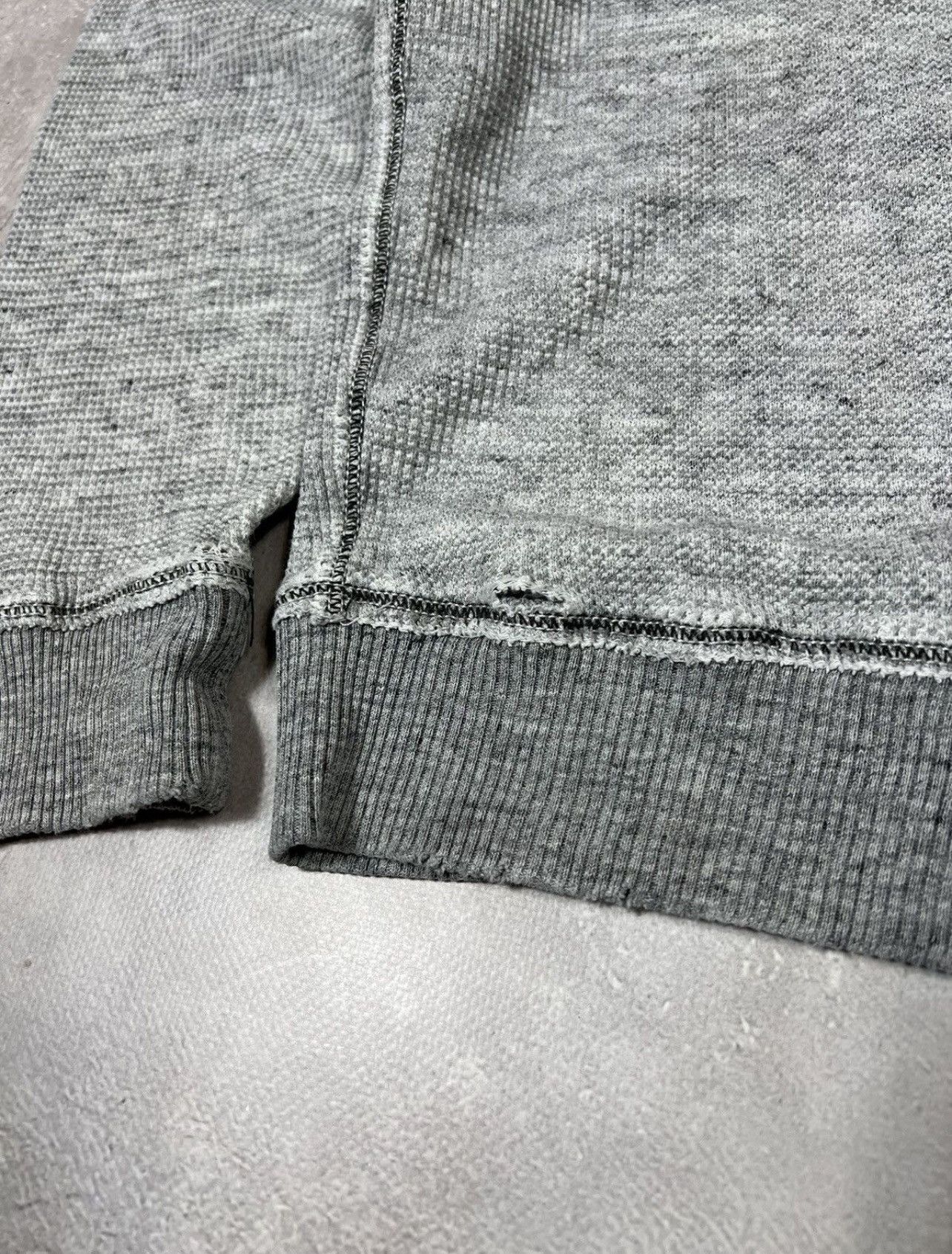 Other Vintage Diesel Distressed Waffle Sweatshirt Size US S / EU 44-46 / 1 - 5 Thumbnail