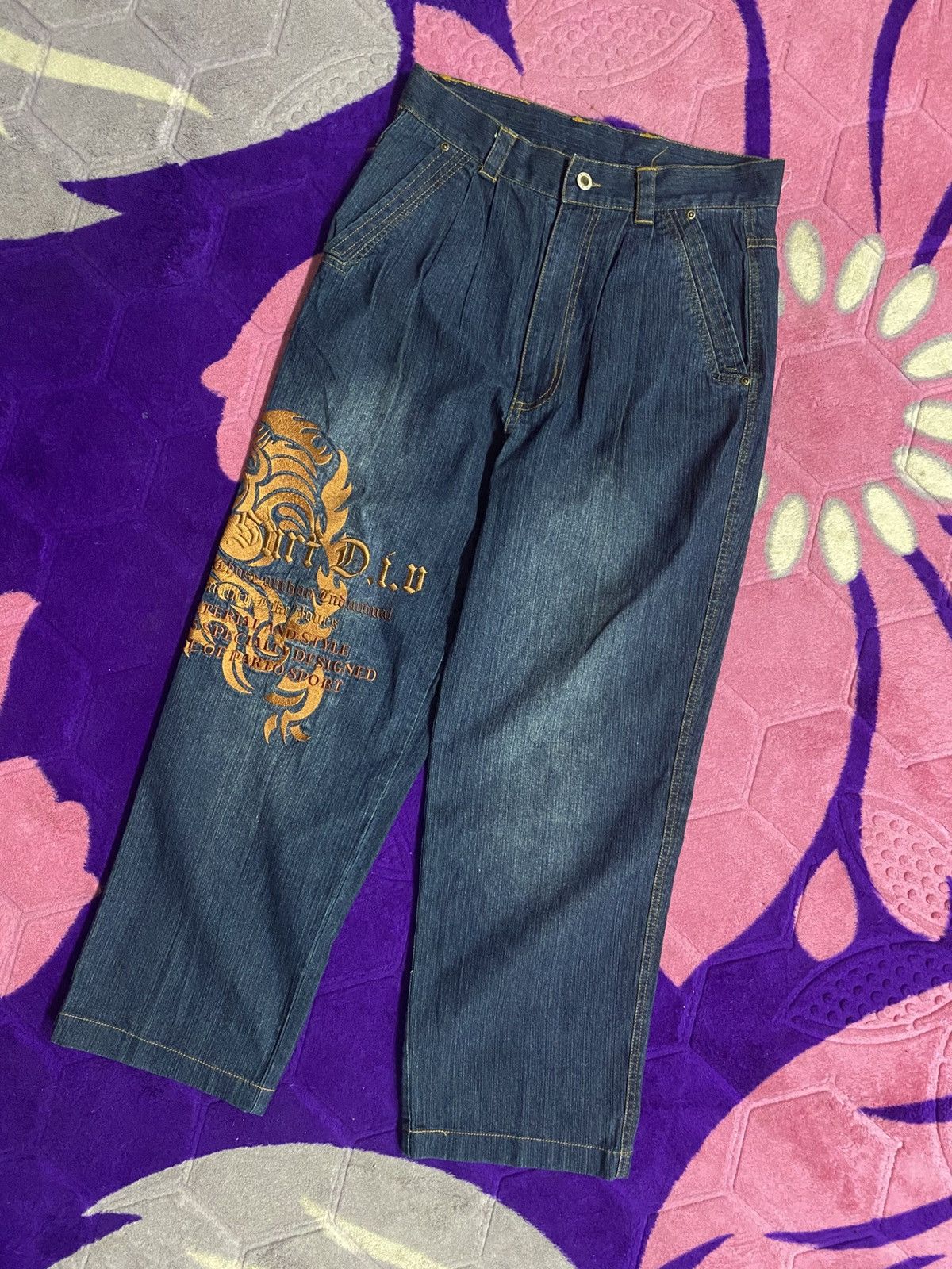 Japanese Brand Rare design Vintage Japanese Brand Size US 30 / EU 46 - 1 Thumbnail