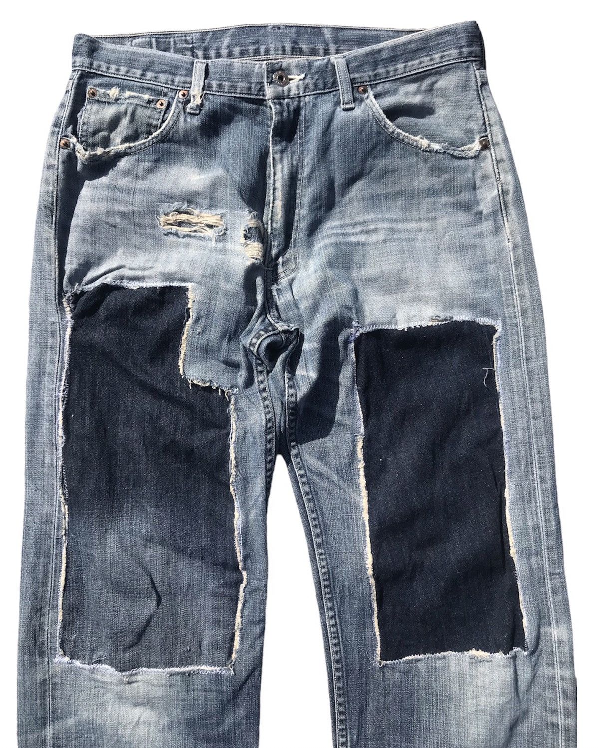 Levi's Thrashed Levi’s 503 Reworked Jeans Size US 32 / EU 48 - 3 Thumbnail