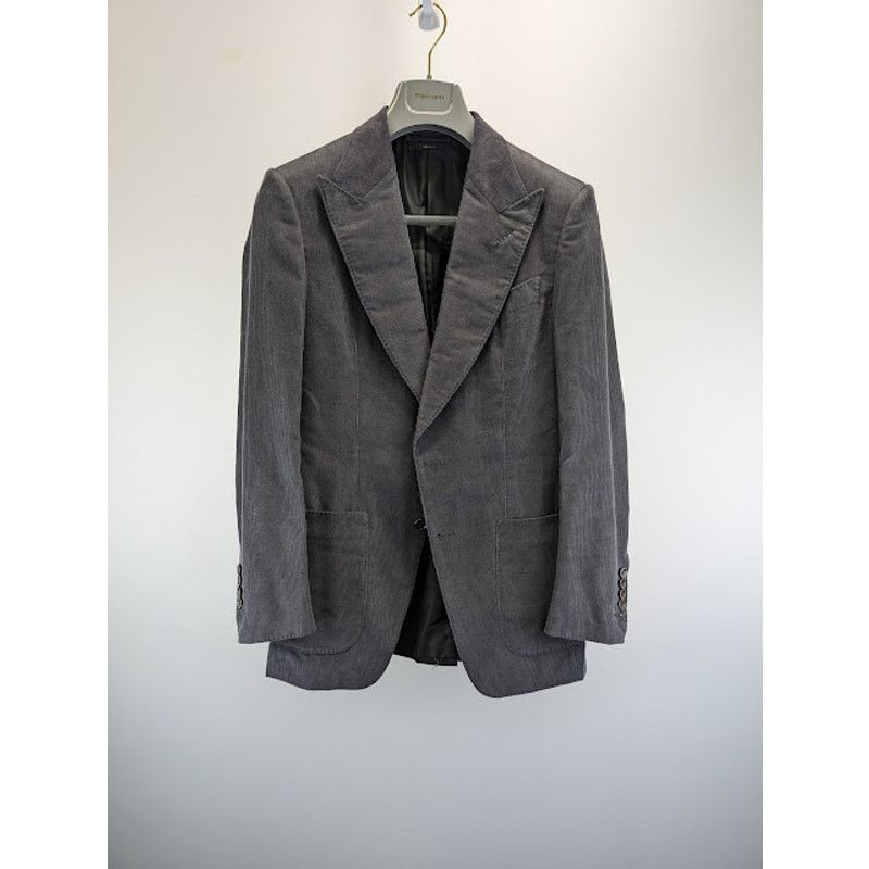 Tom Ford o1rshd1 Atticus Giacca Blazer Jacket Suit in Black Size US S / EU 44-46 / 1 - 1 Thumbnail