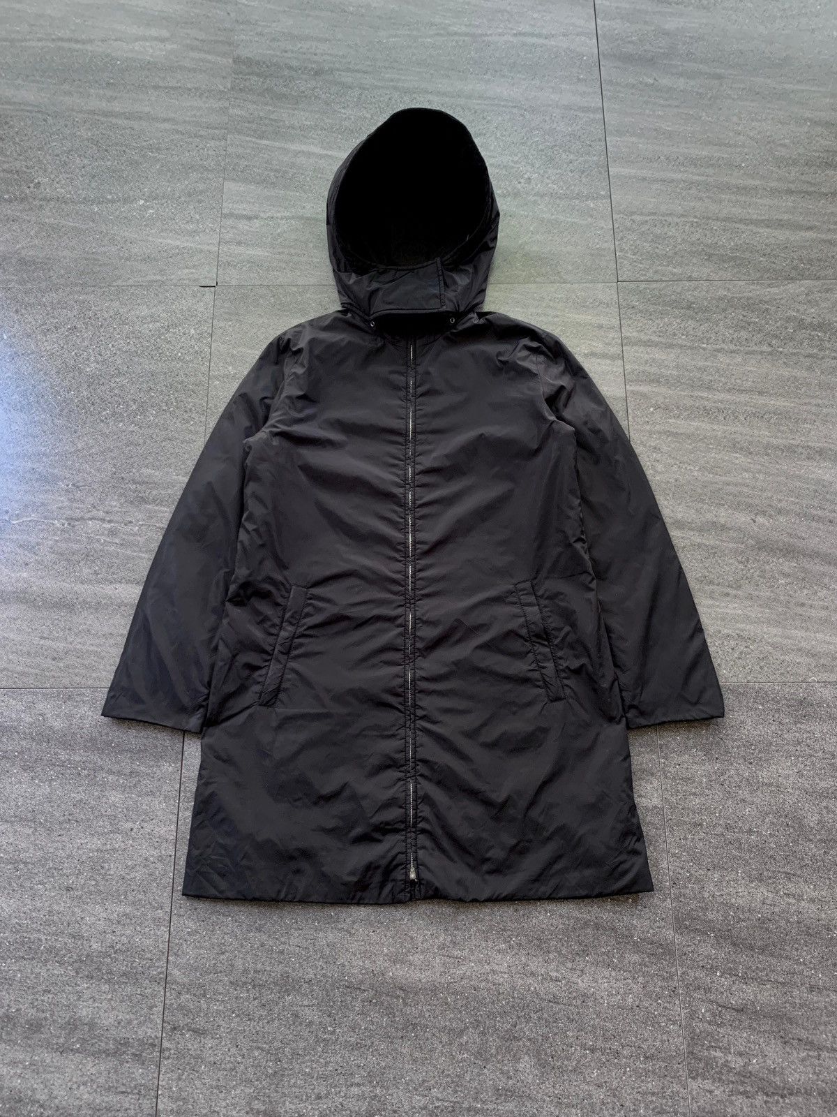 Prada FREE TAX! 2000s Detachable Hoodie Nylon Coat Jacket Size US S / EU 44-46 / 1 - 2 Thumbnail