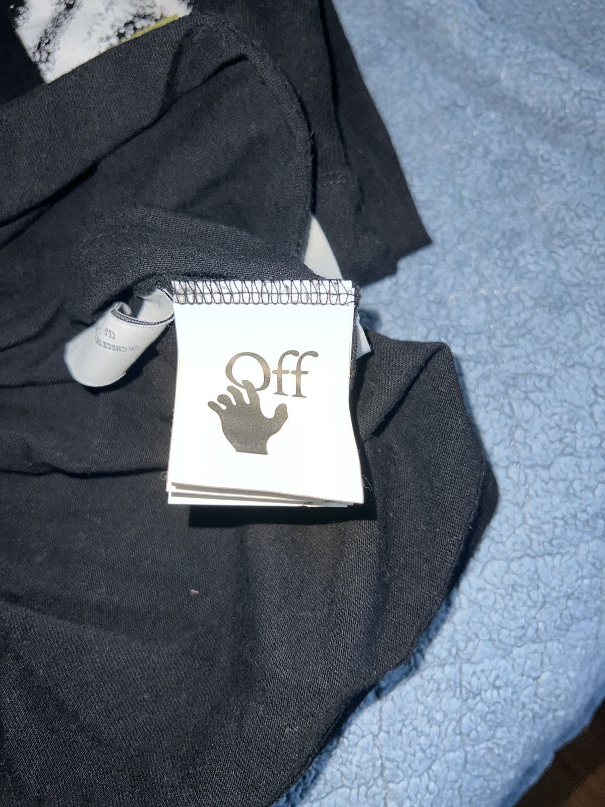 Off-White OFF-WHITE BLACK/WHITE SPRAY PAINT LONG-SLEEVE Size US XXS / EU 40 - 4 Thumbnail