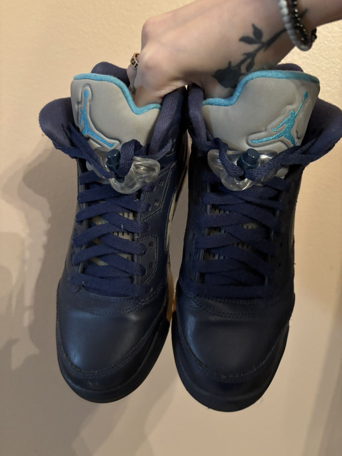 Jordan Brand Air Jordan 5 Retro BG 'Pre-Grape' Size US 5 / EU 37 - 3 Thumbnail
