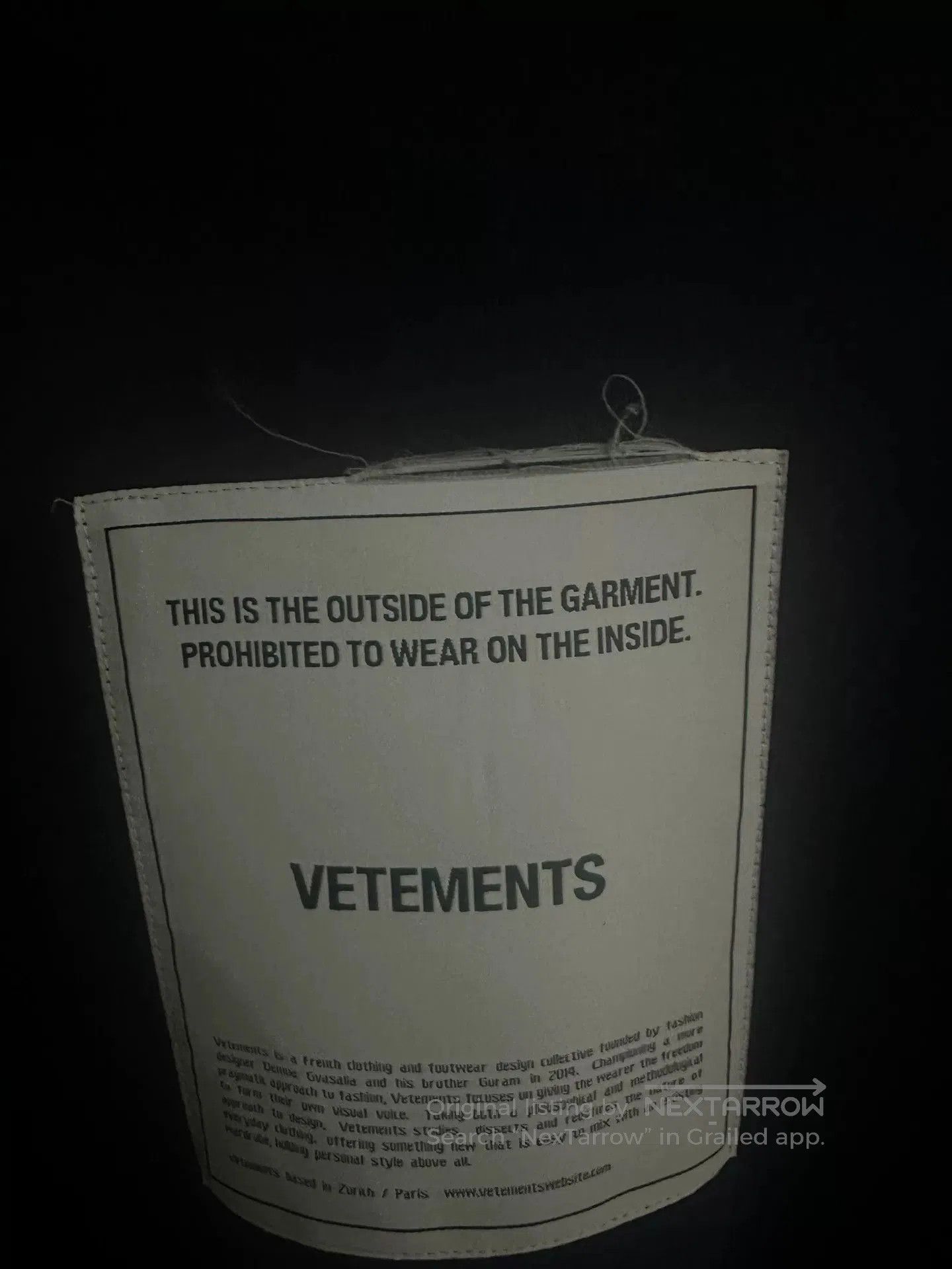 Vetements vetements patch half. Size US M / EU 48-50 / 2 - 5 Thumbnail