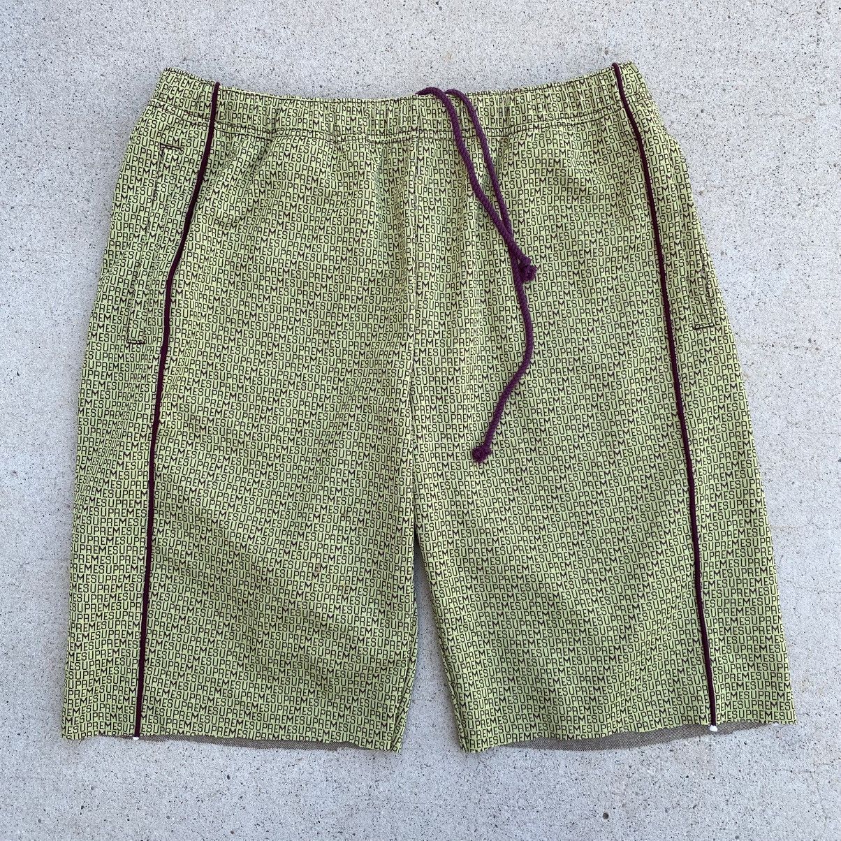 Supreme Supreme Baggy Denim Shorts Green | Grailed