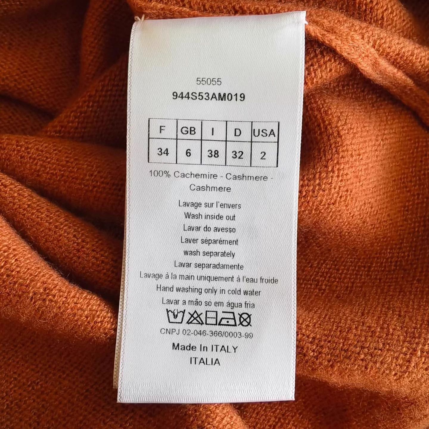 Dior Dior Embroidered Bee Cashmere Sweater 34 99 Size XS / US 0-2 / IT 36-38 - 5 Thumbnail