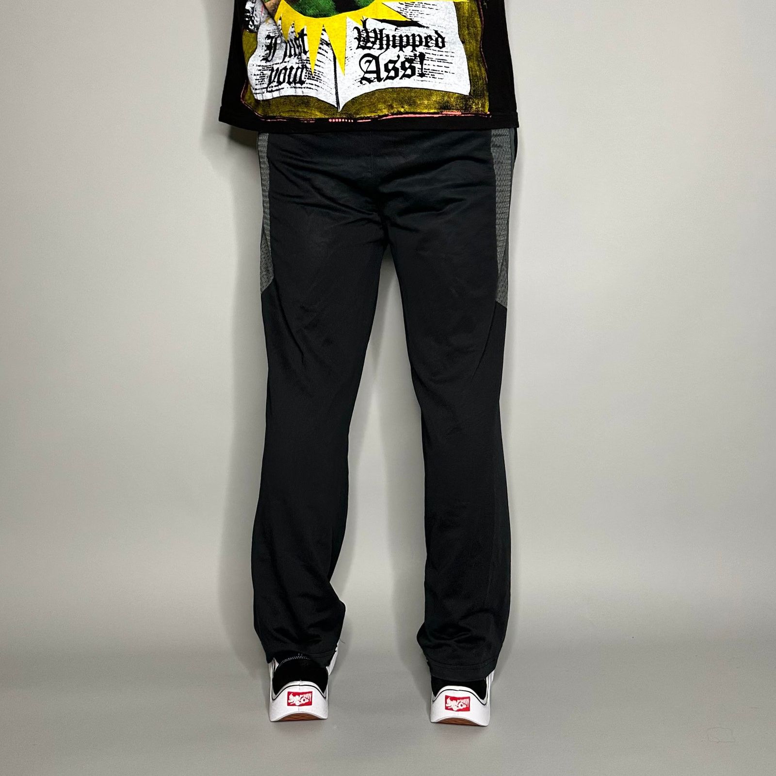 Champion Vintage Y2K Champion Sweatpants Mens L Baggy Black Polyester Size US 34 / EU 50 - 3 Thumbnail