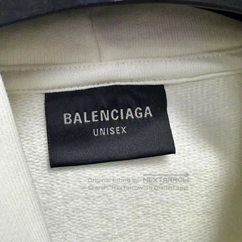 Balenciaga Balenciaga White Logo Zip Hoodie. Size US S / EU 44-46 / 1 - 3 Thumbnail