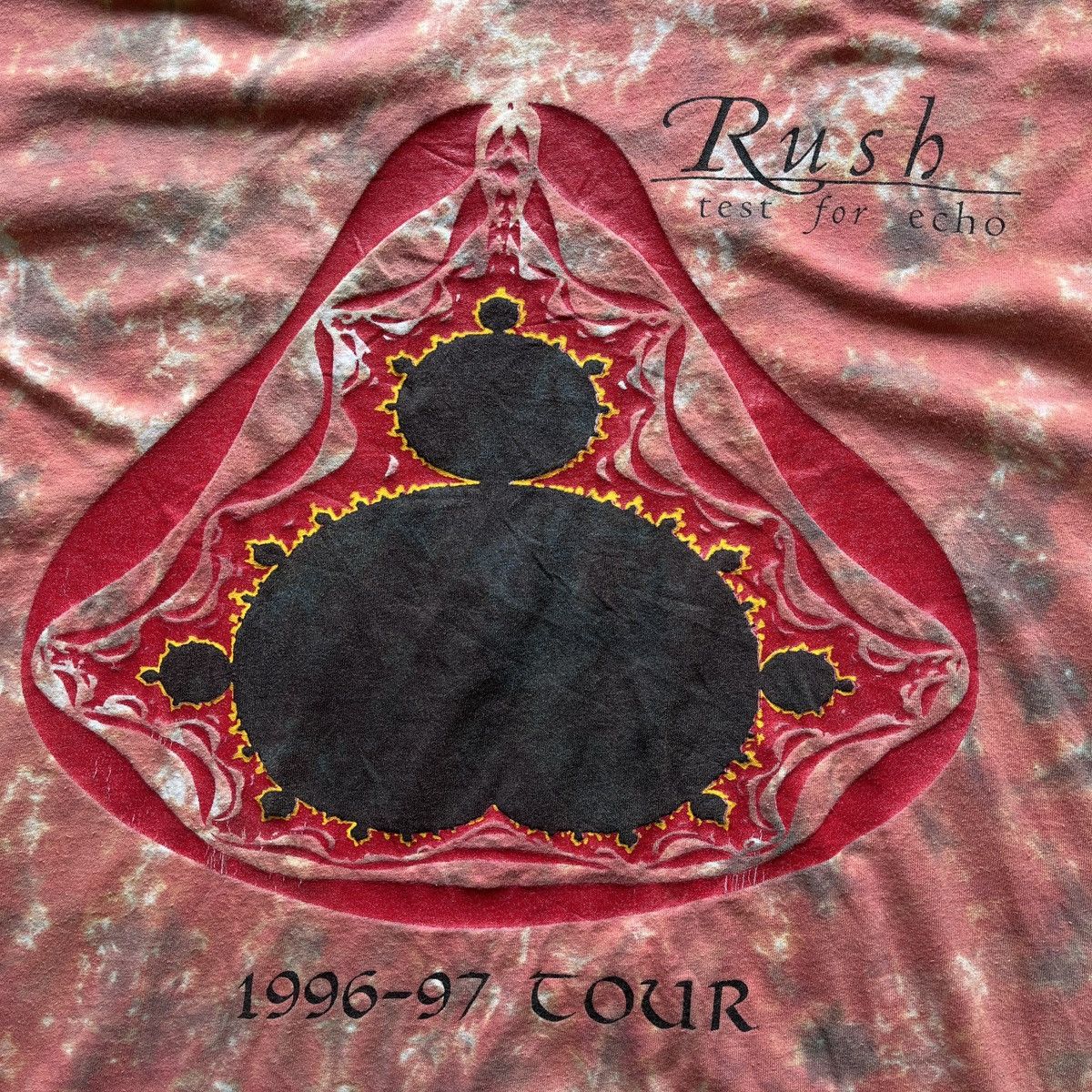 Vintage Tie Dye Vintage Rush Test For Echo 1996-1997 Tour Tees Size US XL / EU 56 / 4 - 14 Thumbnail