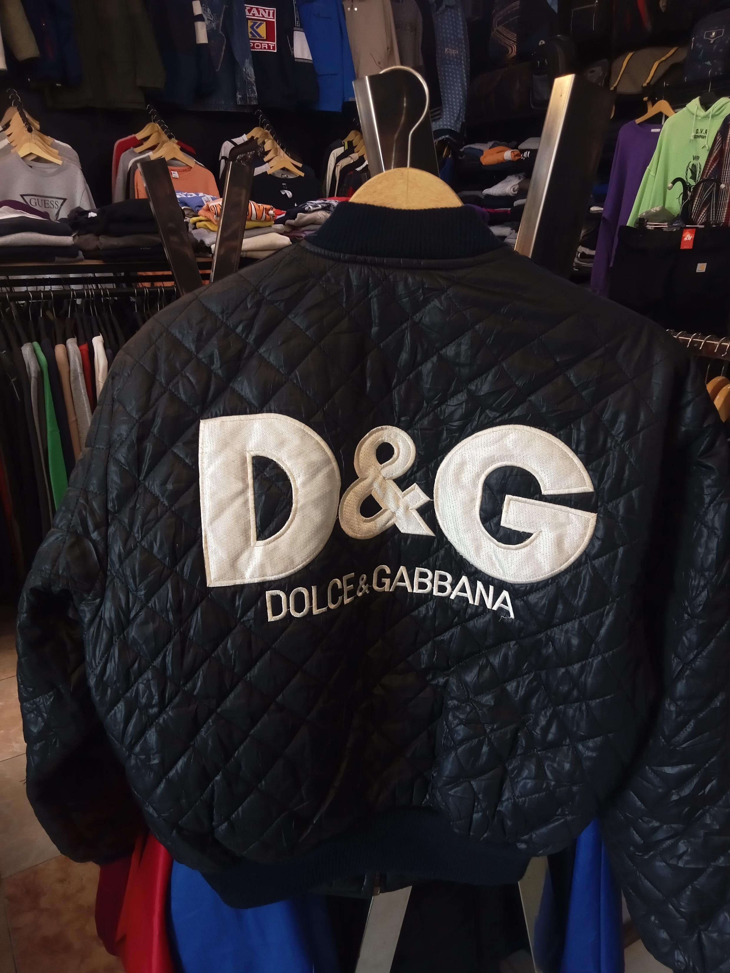 Dolce & Gabbana DOLCE N GABBANA QUILTED BOMBER Size US M / EU 48-50 / 2 - 2 Thumbnail