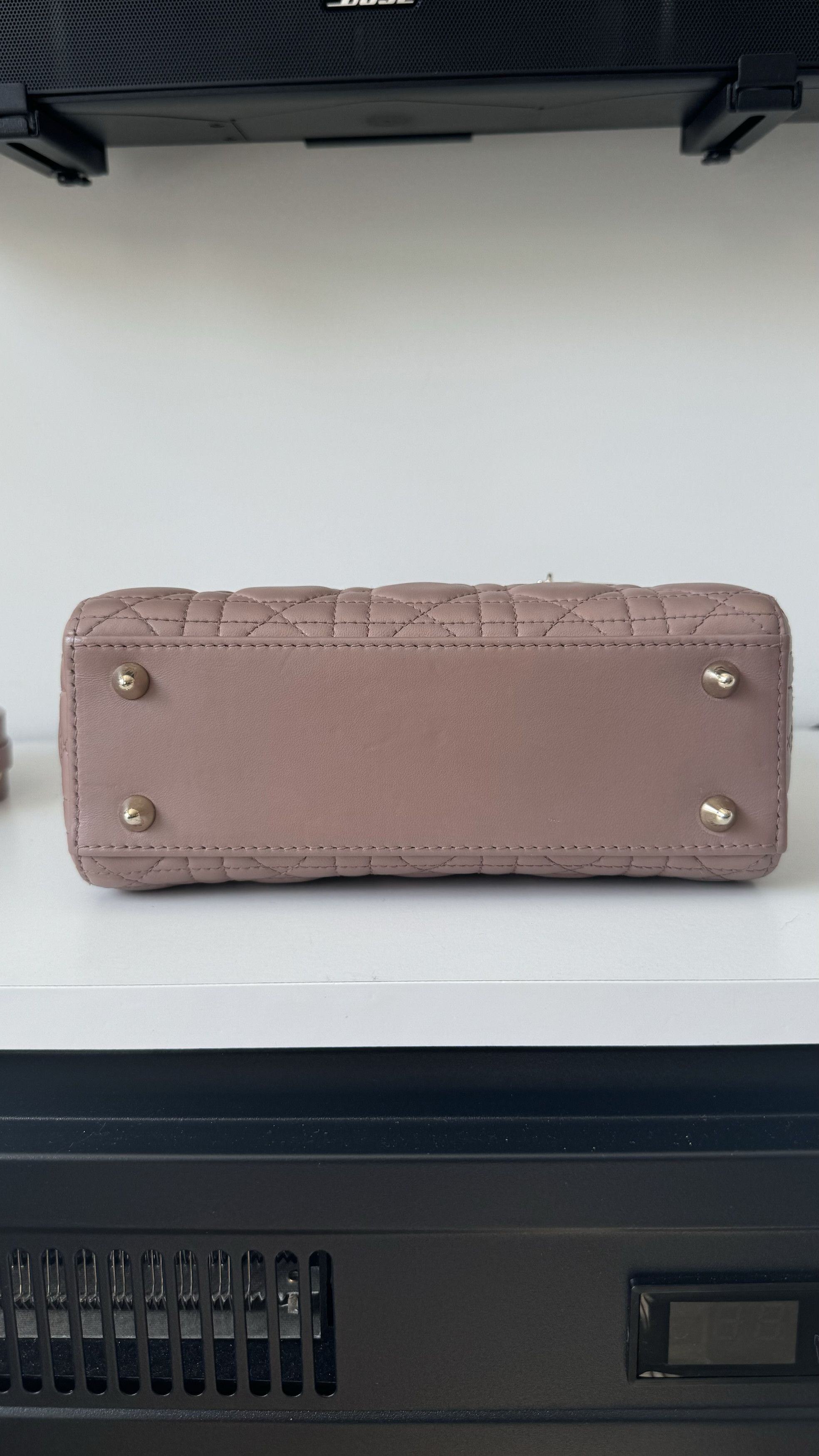 Dior DIOR Small Lady Dior My ABCDior Bag - Cannage Lambskin Size ONE SIZE - 8 Thumbnail