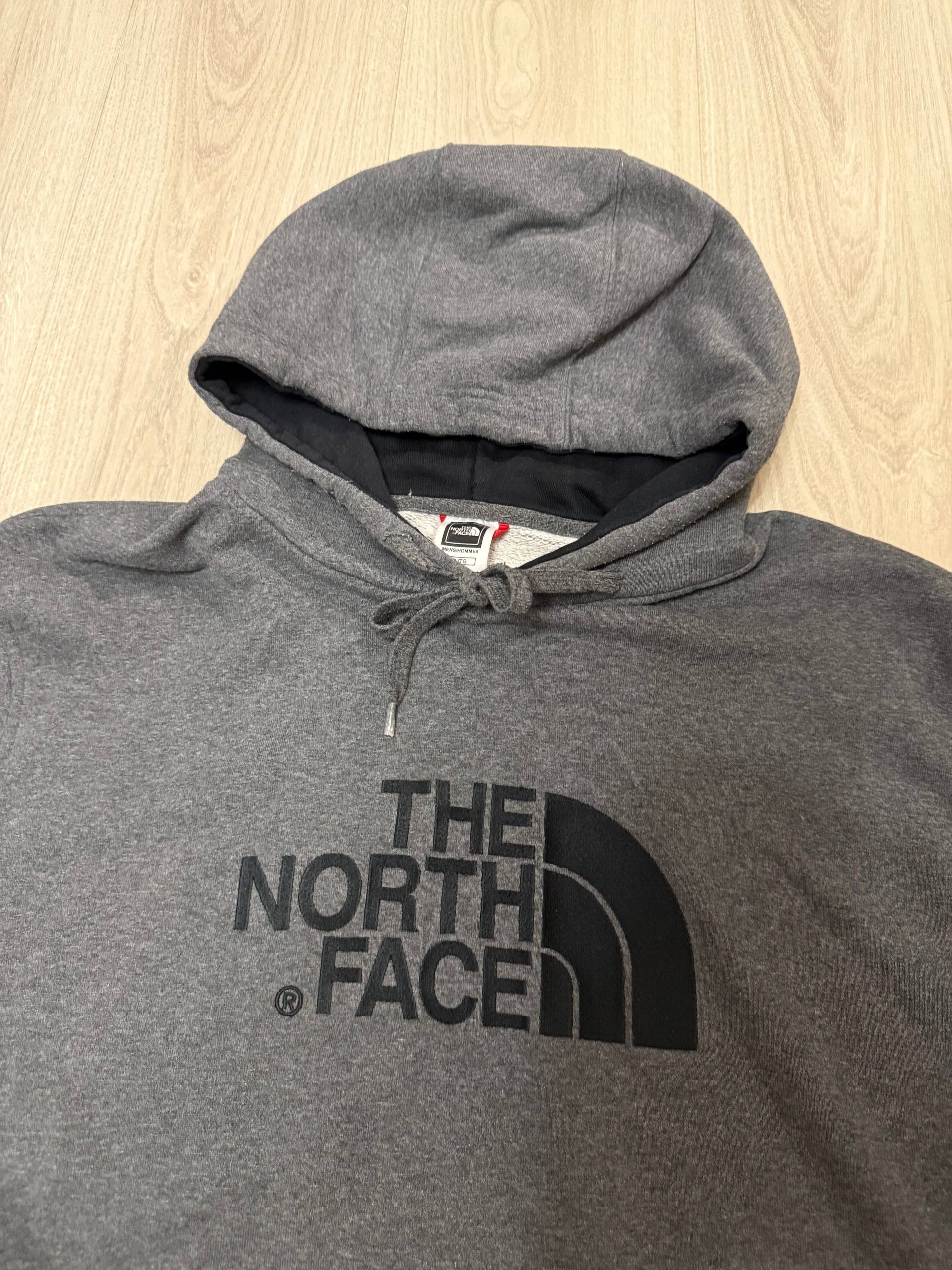 The North Face The North Face Sweatshirt Gray Pullover Hoodie Sweatshirt Size US XL / EU 56 / 4 - 3 Thumbnail