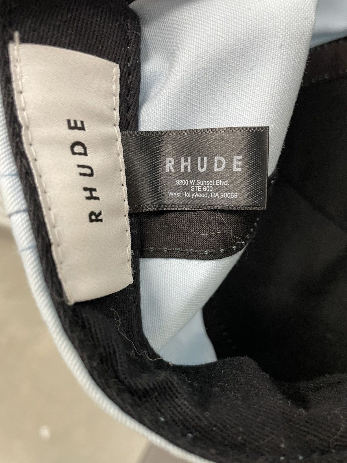 Rhude Rhude Blue & Gold Casino Crest Cap Size ONE SIZE - 3 Thumbnail