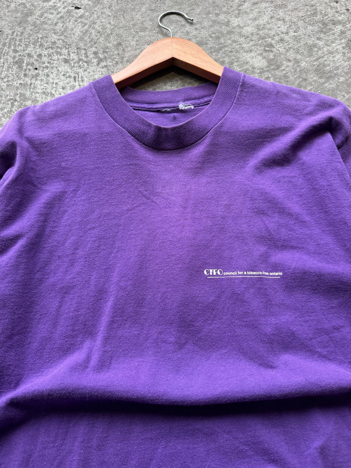 Japanese Brand × Vintage Vintage 1990s anti cigarettes for children promo t shirt Size US XL / EU 56 / 4 - 2 Thumbnail