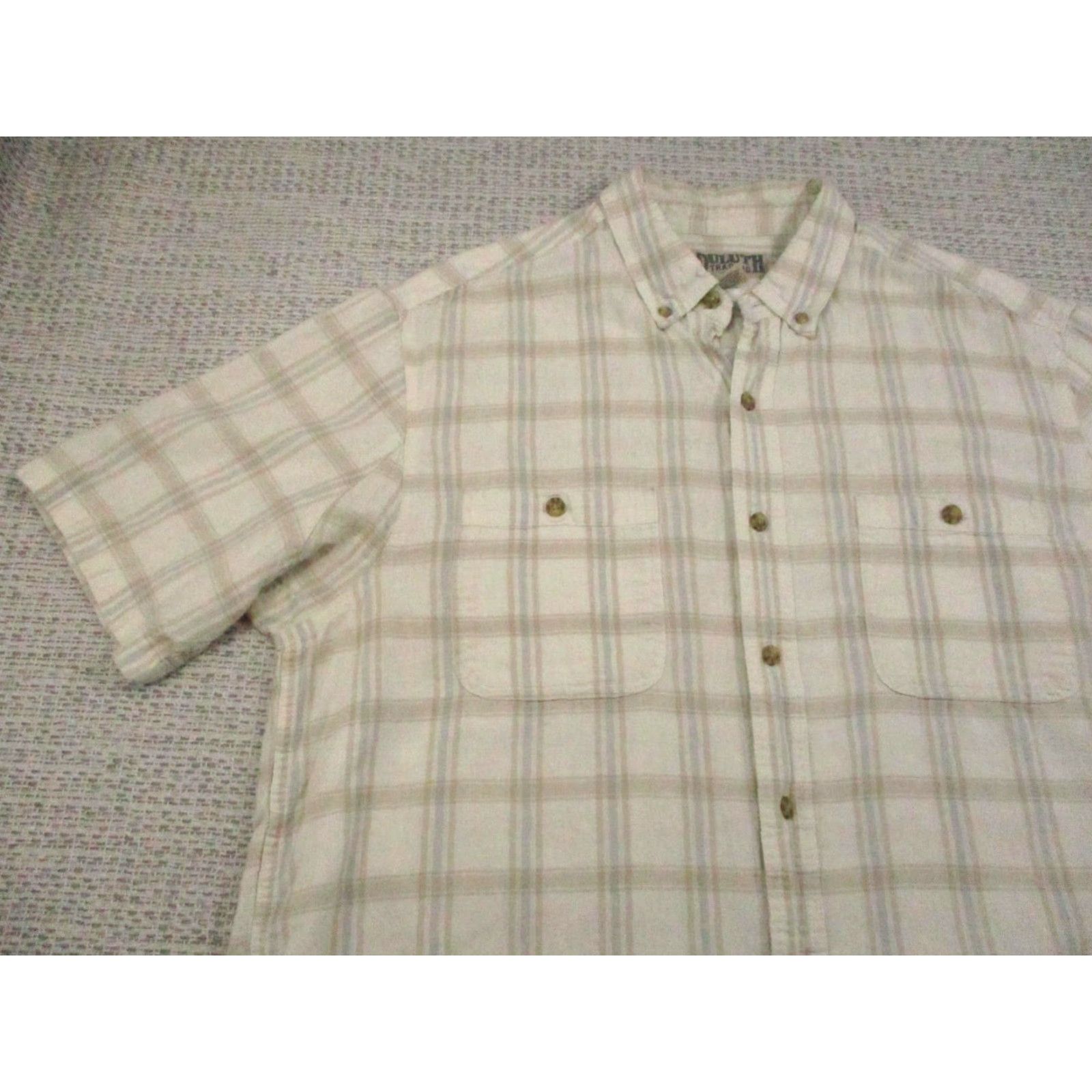 Duluth Trading Company **Duluth Trading Mens L Tall Plaid Button-Up Casual Shirt** User: **Duluth Trading Mens L Tall Plaid Button-Up Casual Shirt** Size US L / EU 52-54 / 3 - 3 Thumbnail