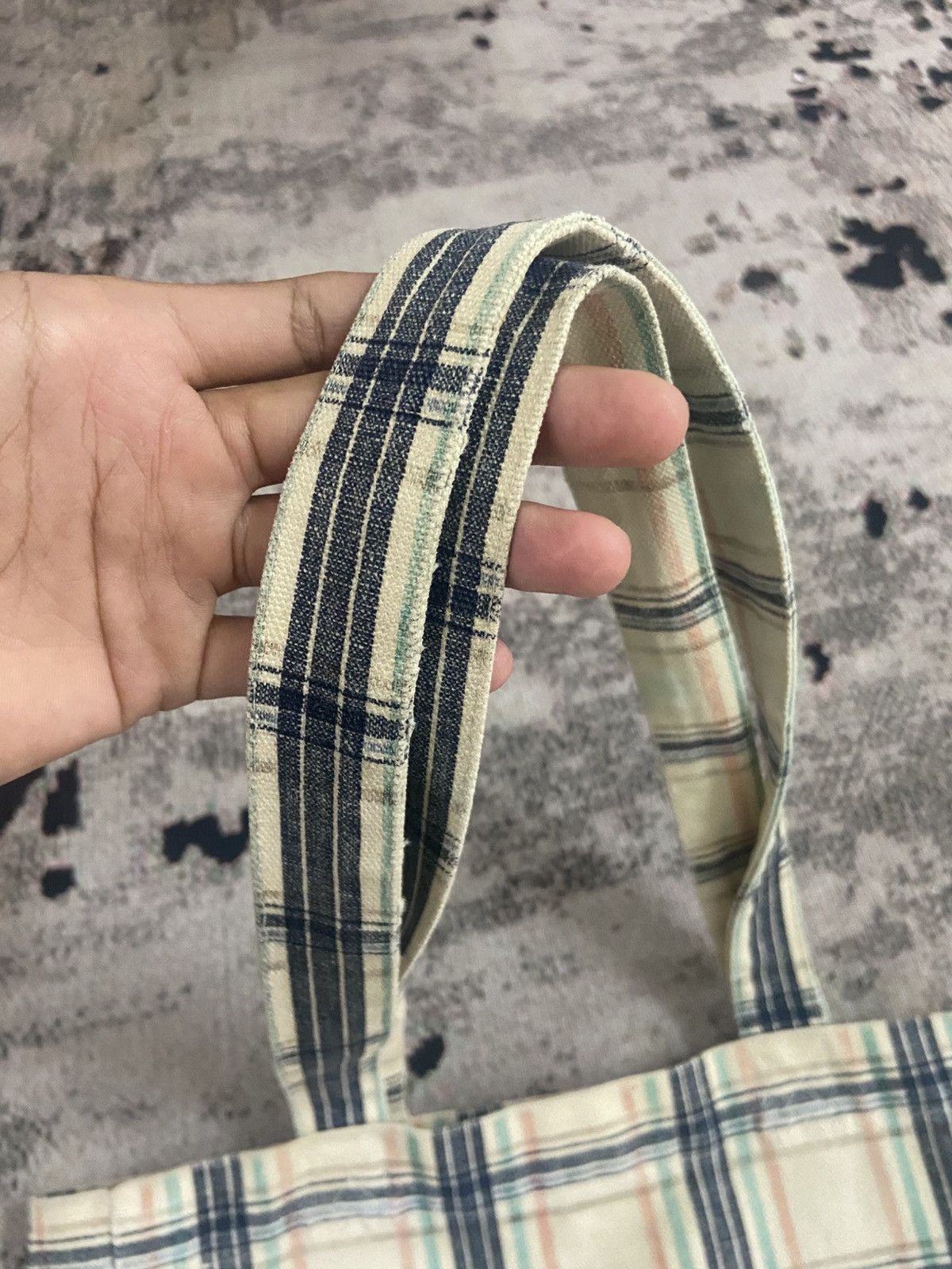A.P.C. A.P.C. Plaid Tote Bag Size ONE SIZE - 4 Thumbnail