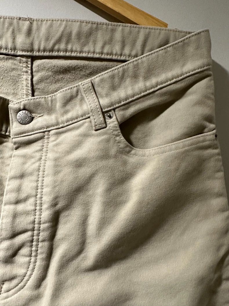 Helmut Lang HELMUT LANG size36 Brown suede trousers Size US 36 / EU 52 - 3 Thumbnail