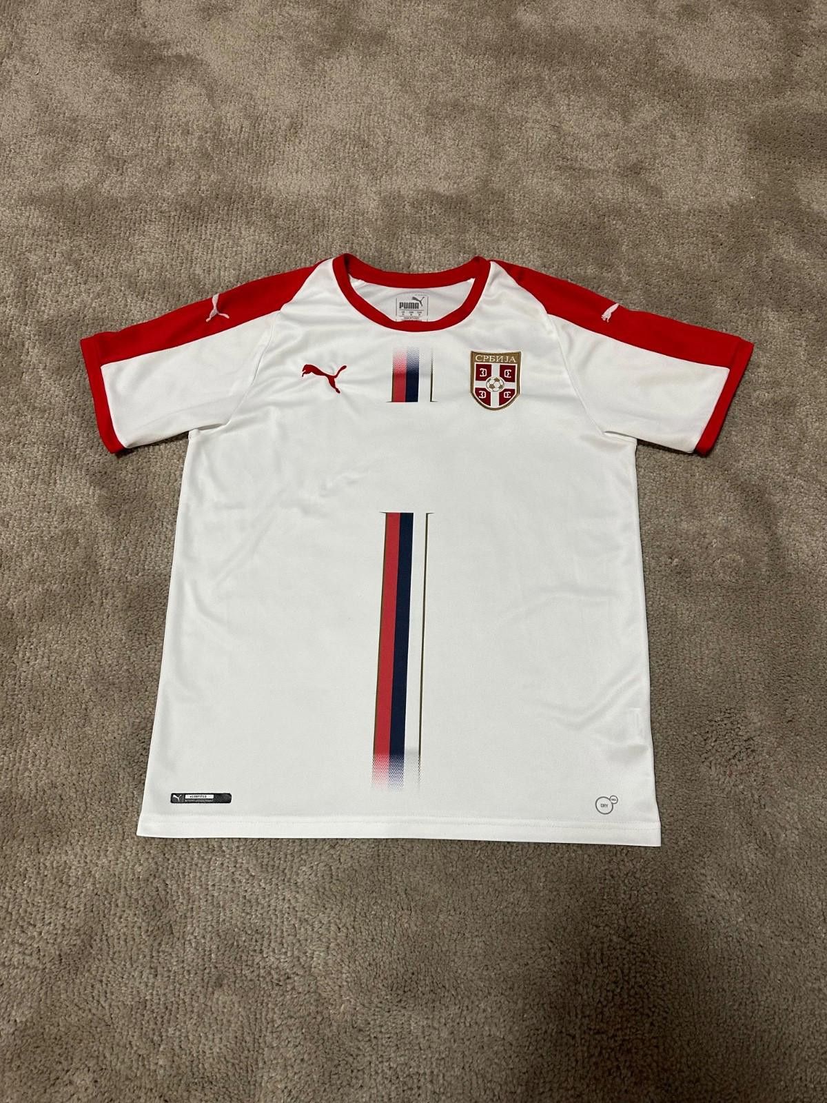 Puma Puma 2018-20 Serbia Away Football Shirt Soccer Jersey Sz M Size US M / EU 48-50 / 2 - 1 Thumbnail