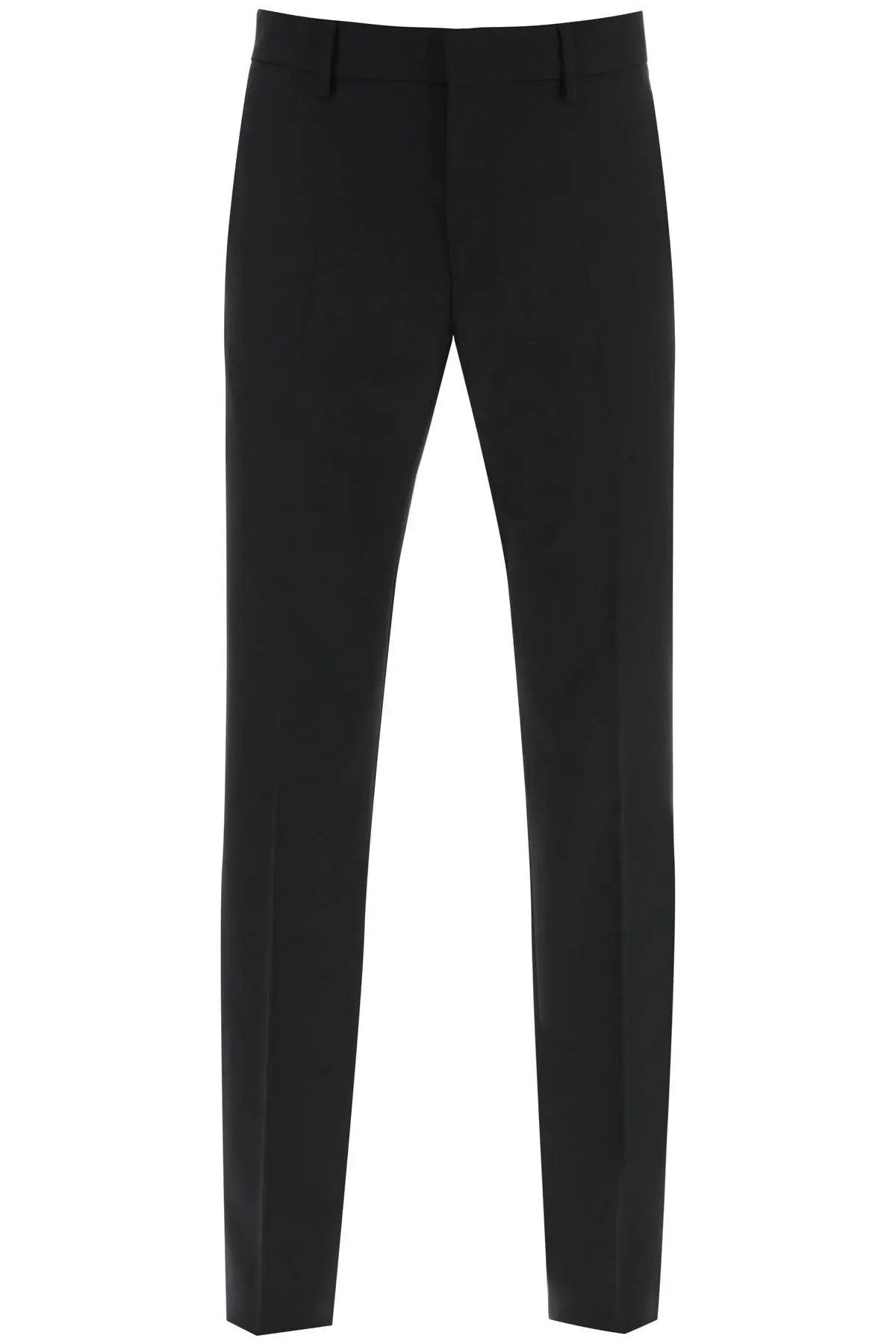 image of Versace O1S22I1N0124 Tailoring Cigarette Pant In Black, Men's (Size 36)