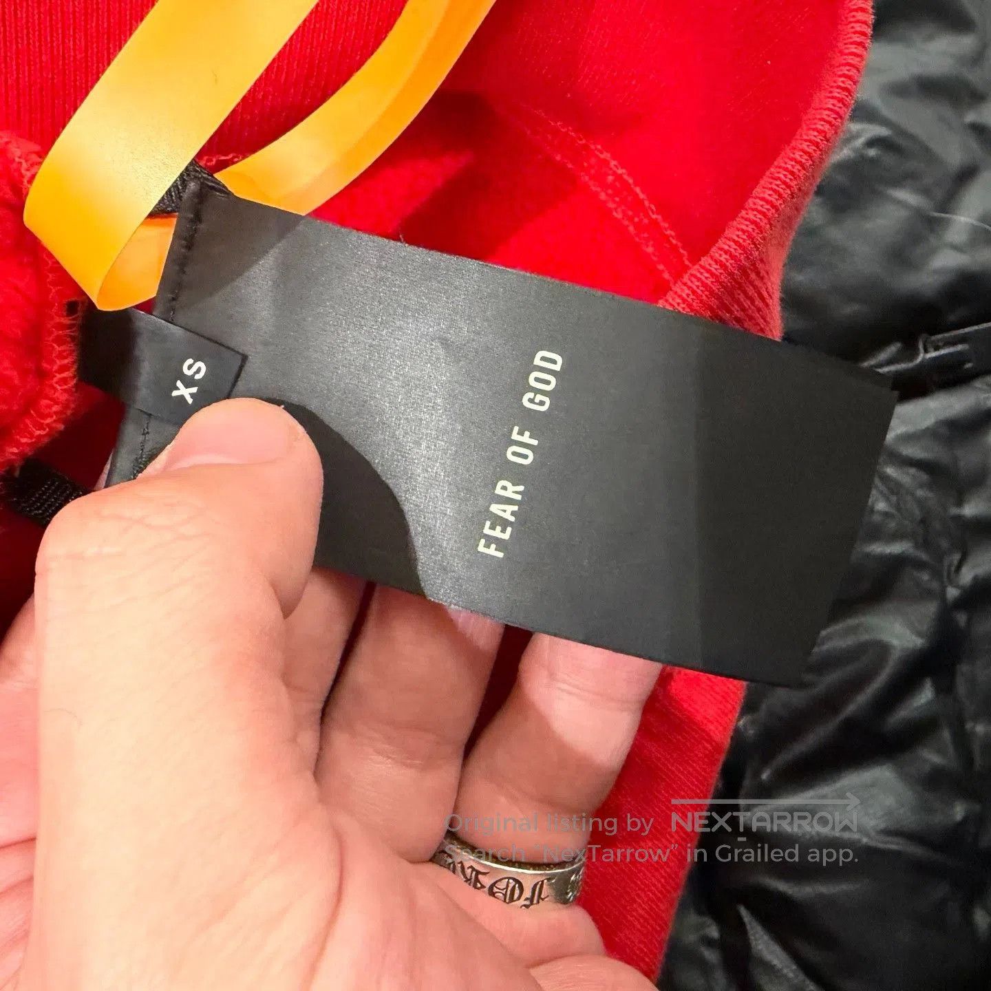 Fear of God Fear of God 7th Season Vintage Red Hoodie. Size US XS / EU 42 / 0 - 5 Thumbnail
