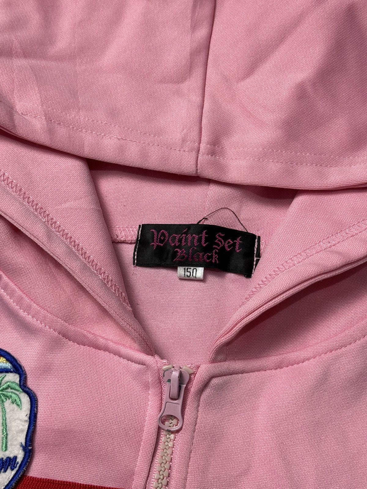 Beauty Beast × Hysteric Glamour × Japanese Brand 2000s Paint Set Black Tracktop Hoodie Patch Size US M / EU 48-50 / 2 - 7 Thumbnail