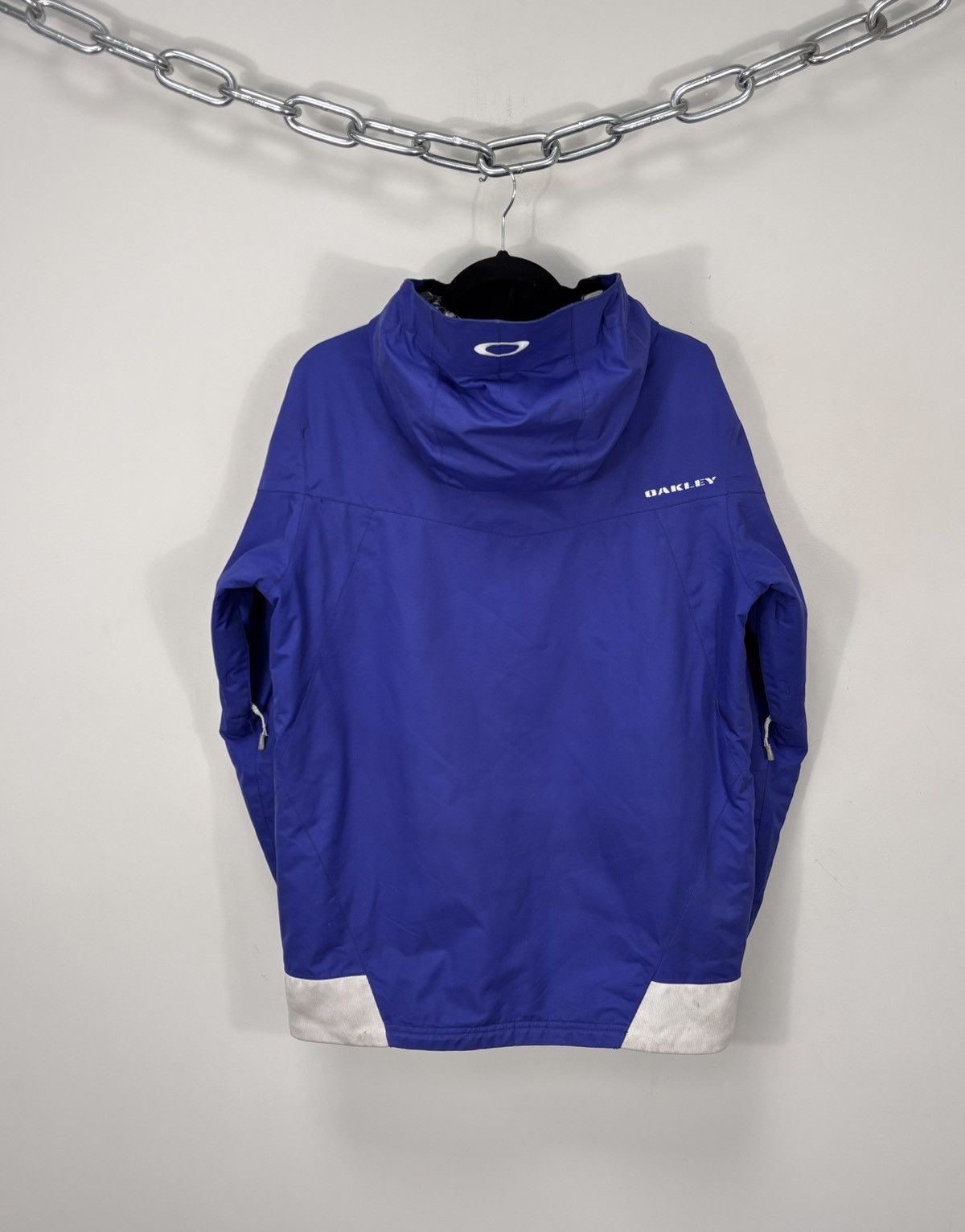Oakley Oakley Motility Men’s Blue Hooded Ski Snowboard Jacket Size US S / EU 44-46 / 1 - 3 Thumbnail